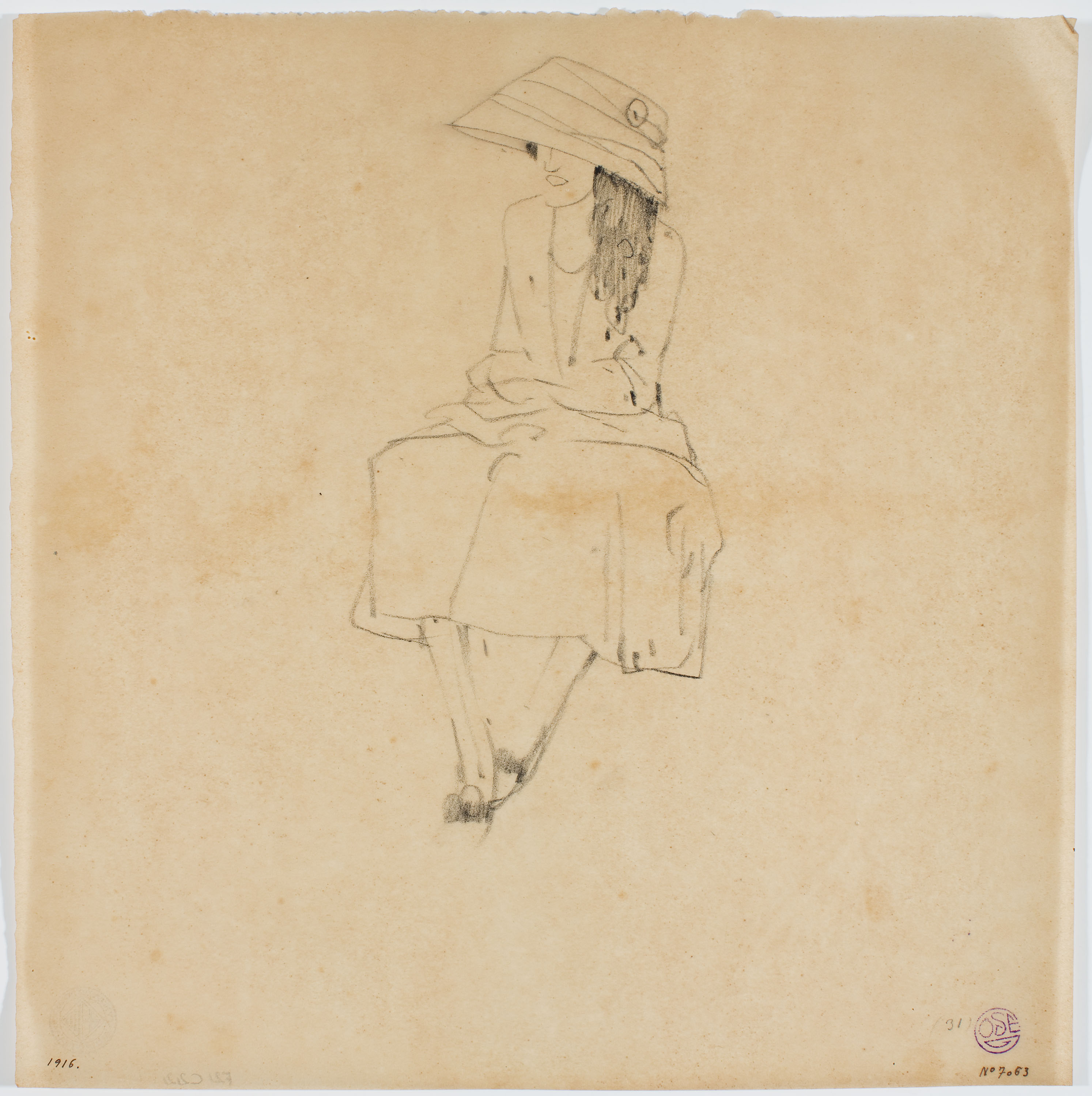 image for: Francesc Xavier Gosé - Noia asseguda - Cap a 1910