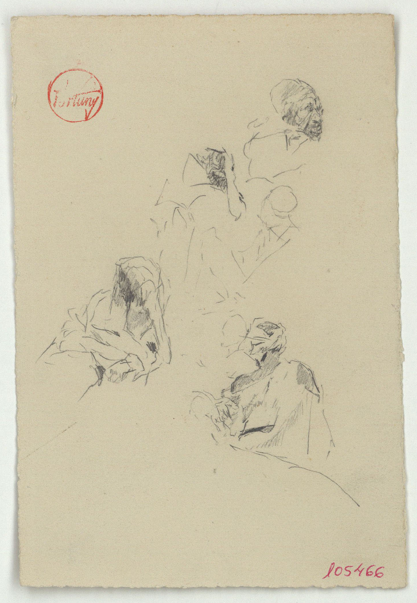 image for: Marià Fortuny - Marroquins - Cap a 1860-1862