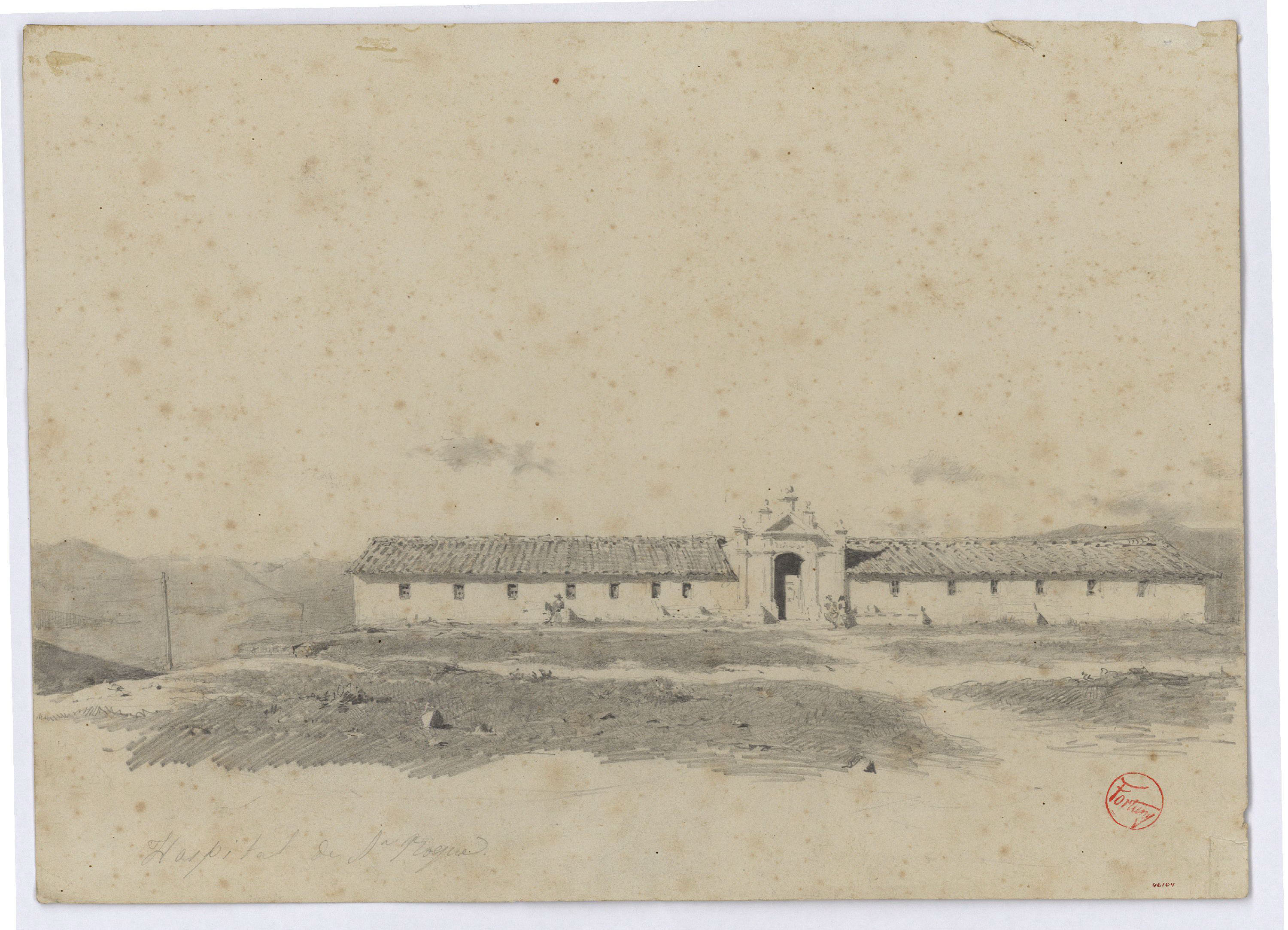 image for: Marià Fortuny - Hospital de San Roque - Cap a 1860-1862