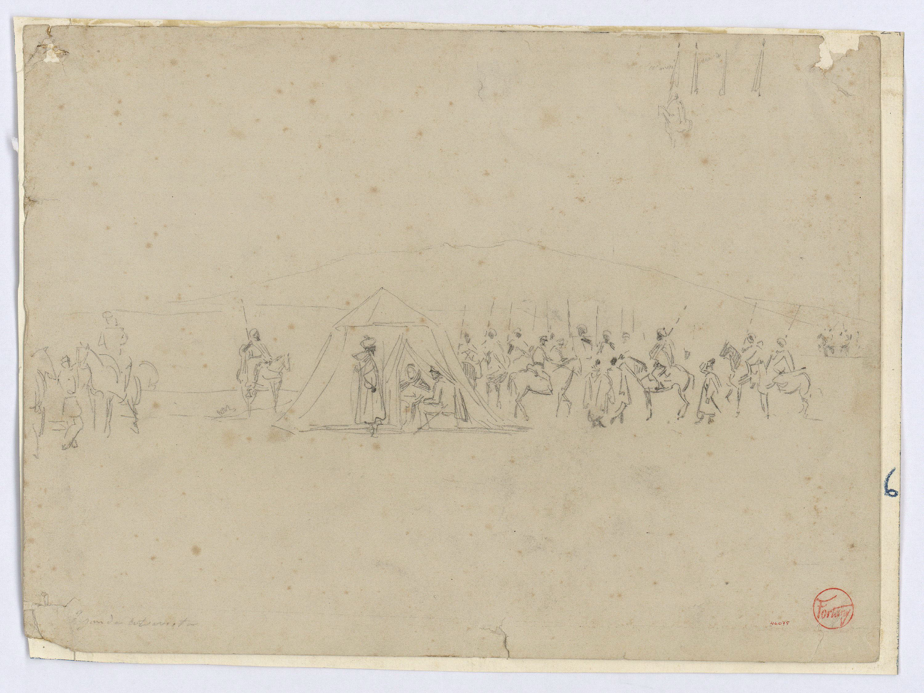image for: Marià Fortuny - Segunda entrevista - Cap a 1860