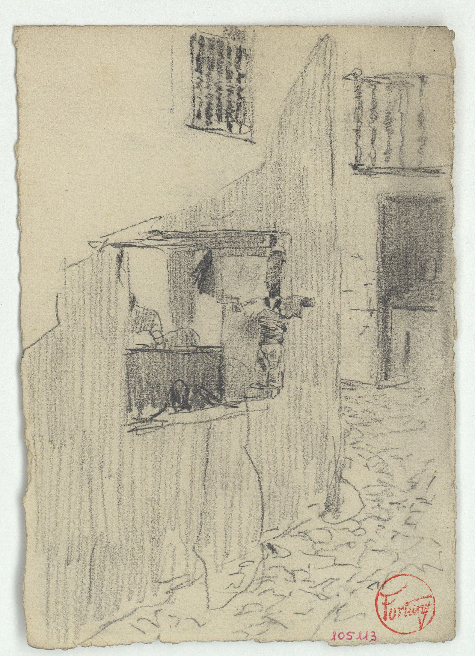 image for: Marià Fortuny - Carrer - Cap a 1870-1872