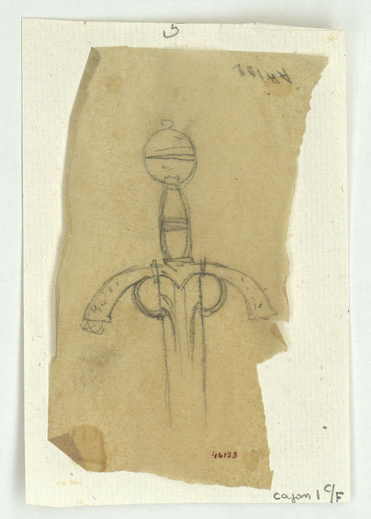 image for: Marià Fortuny - Calc de pom d&#039;espasa - Cap a 1870-1872