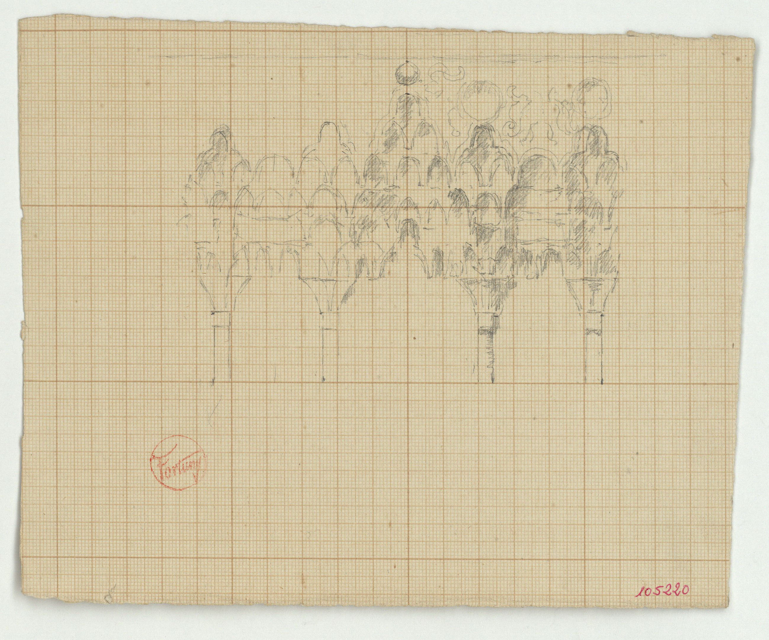 image for: Marià Fortuny - Arcuació d&#039;estil musulmà - Cap a 1870-1872