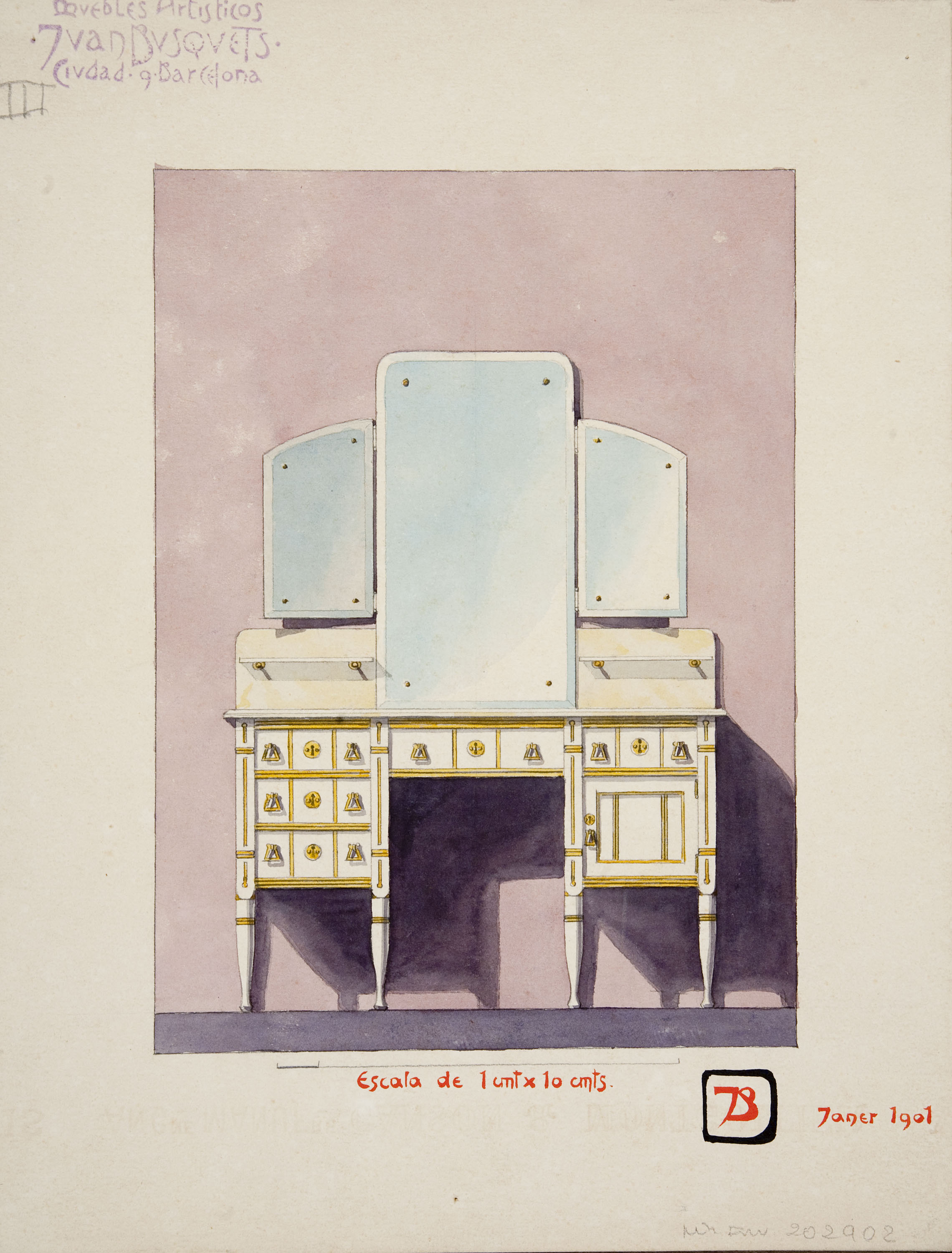 image for: Joan Busquets - Lavabo - 1901