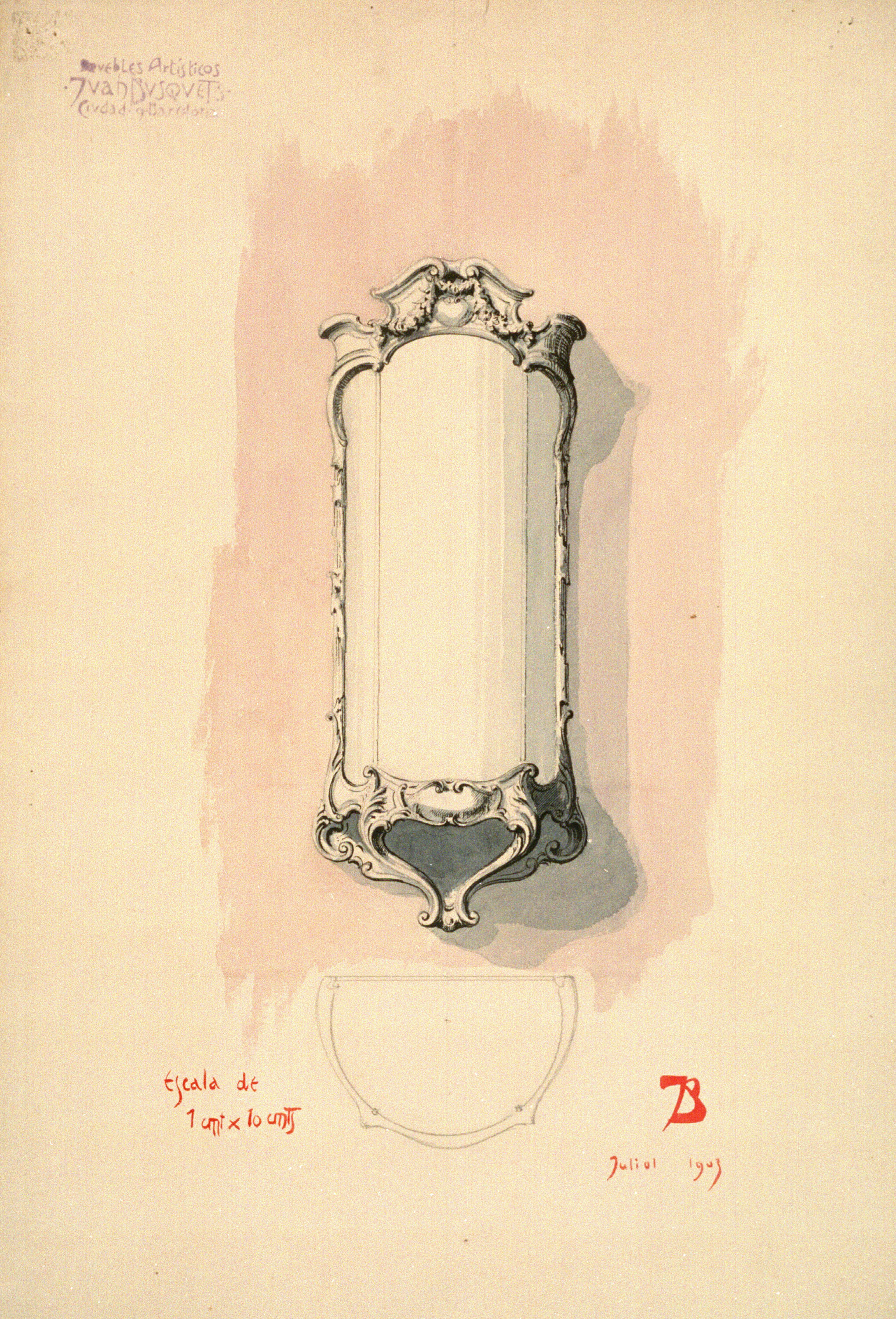 image for: Joan Busquets - Mirall - 1903