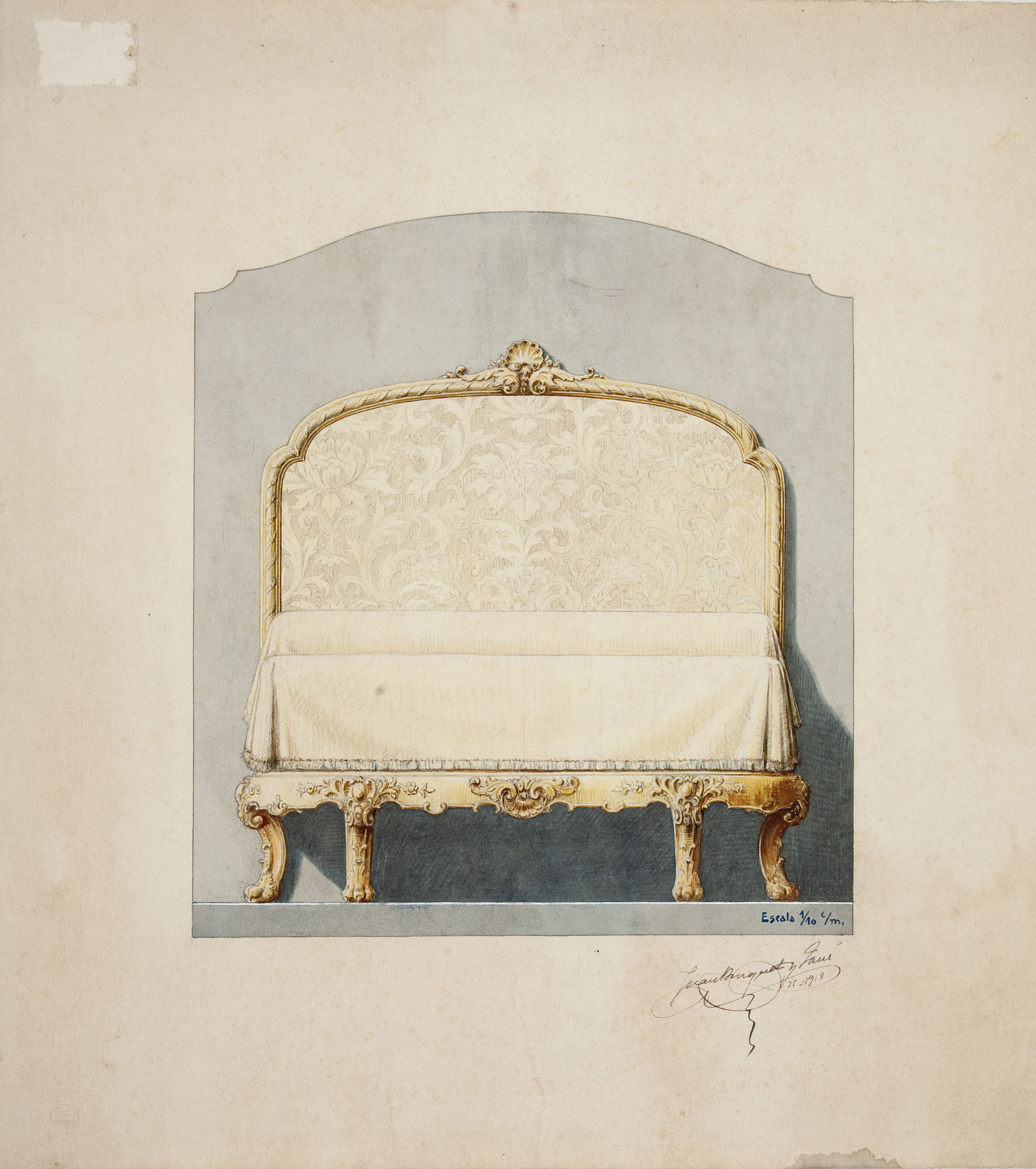 image for: Joan Busquets - Llit - 1918