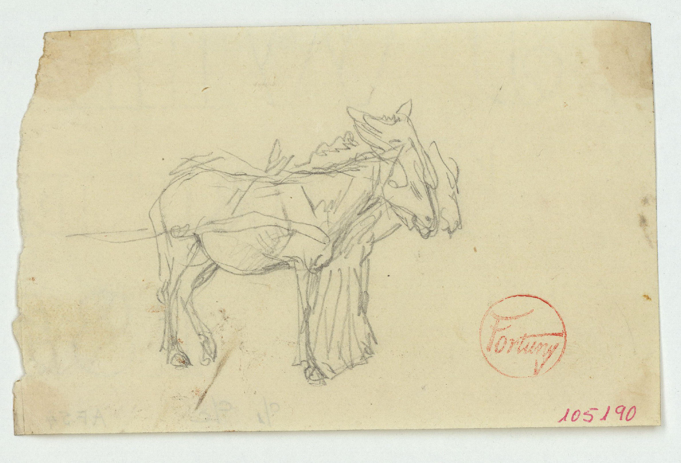 image for: Marià Fortuny - Rucs - Cap a 1860-1862