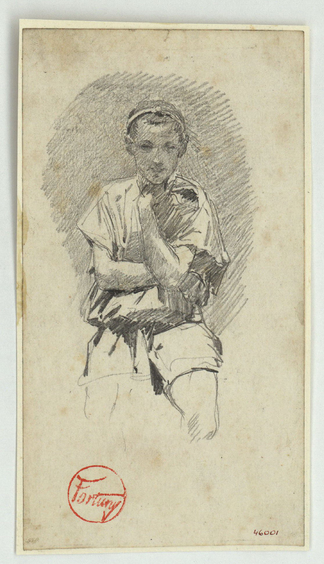 image for: Marià Fortuny - Jove marroquí - Cap a 1860-1862