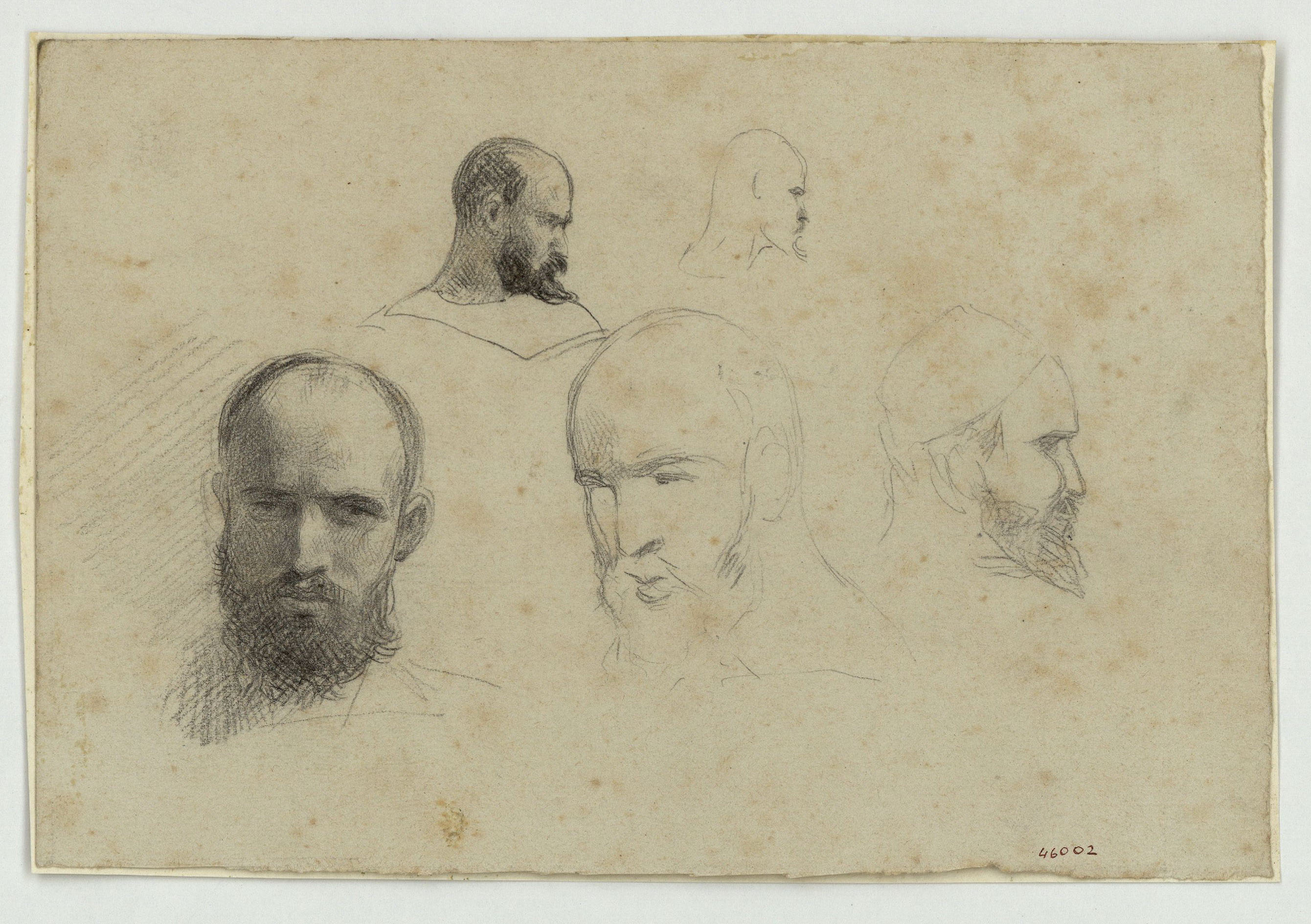 image for: Marià Fortuny - Caps de marroquins - Cap a 1860-1862