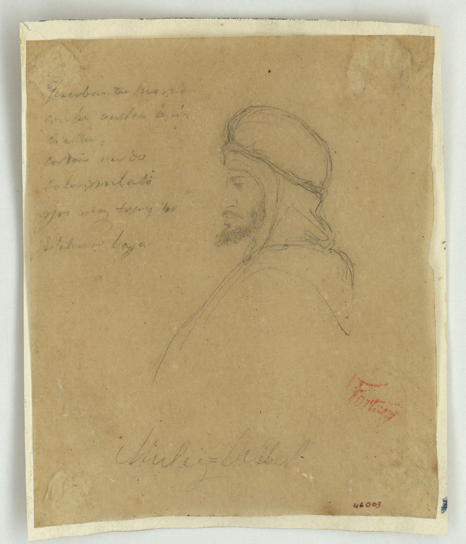 image for: Marià Fortuny - Muley Abbel - Cap a 1860-1862