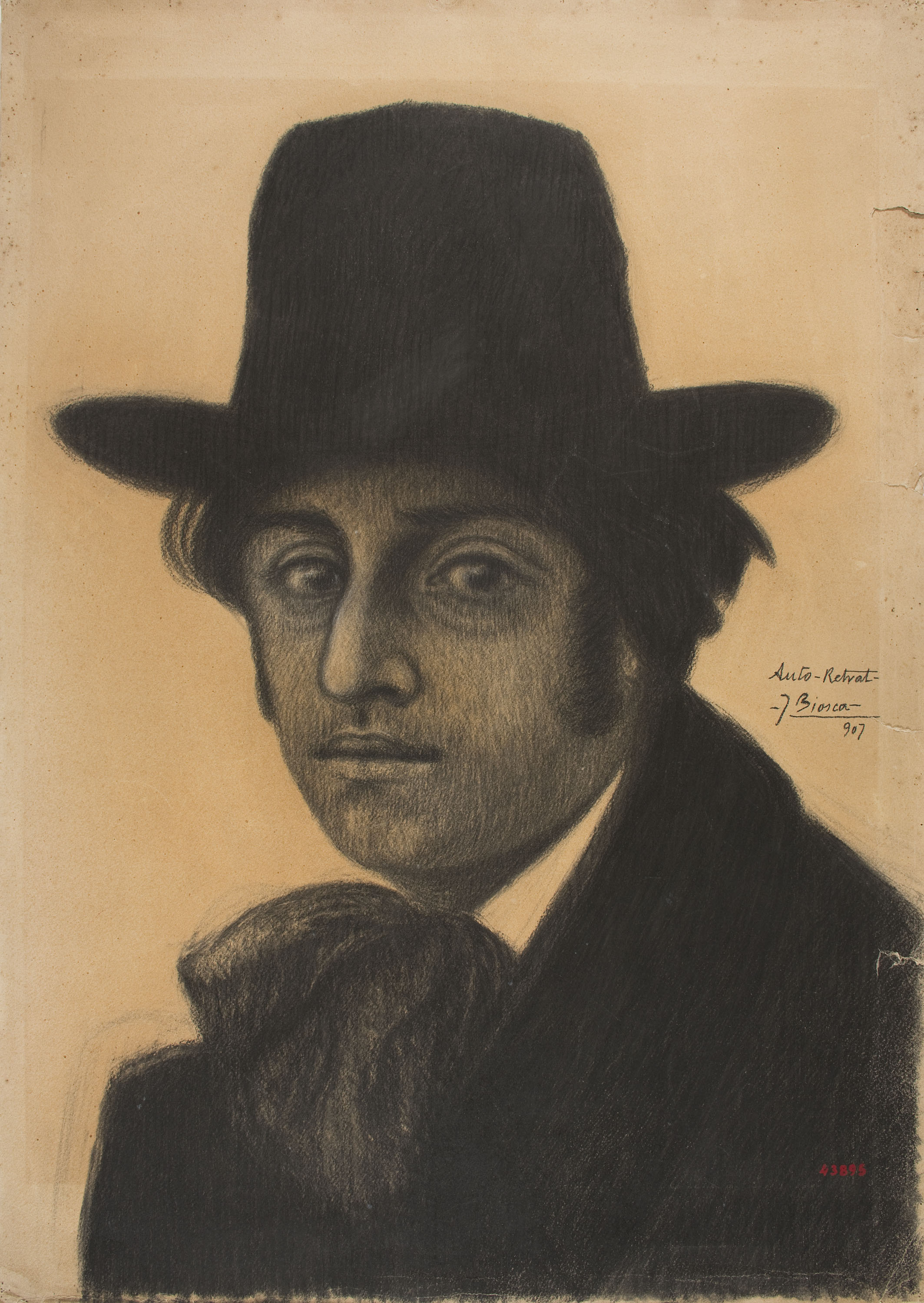 image for: Joaquim Biosca - Autoretrat - 1907