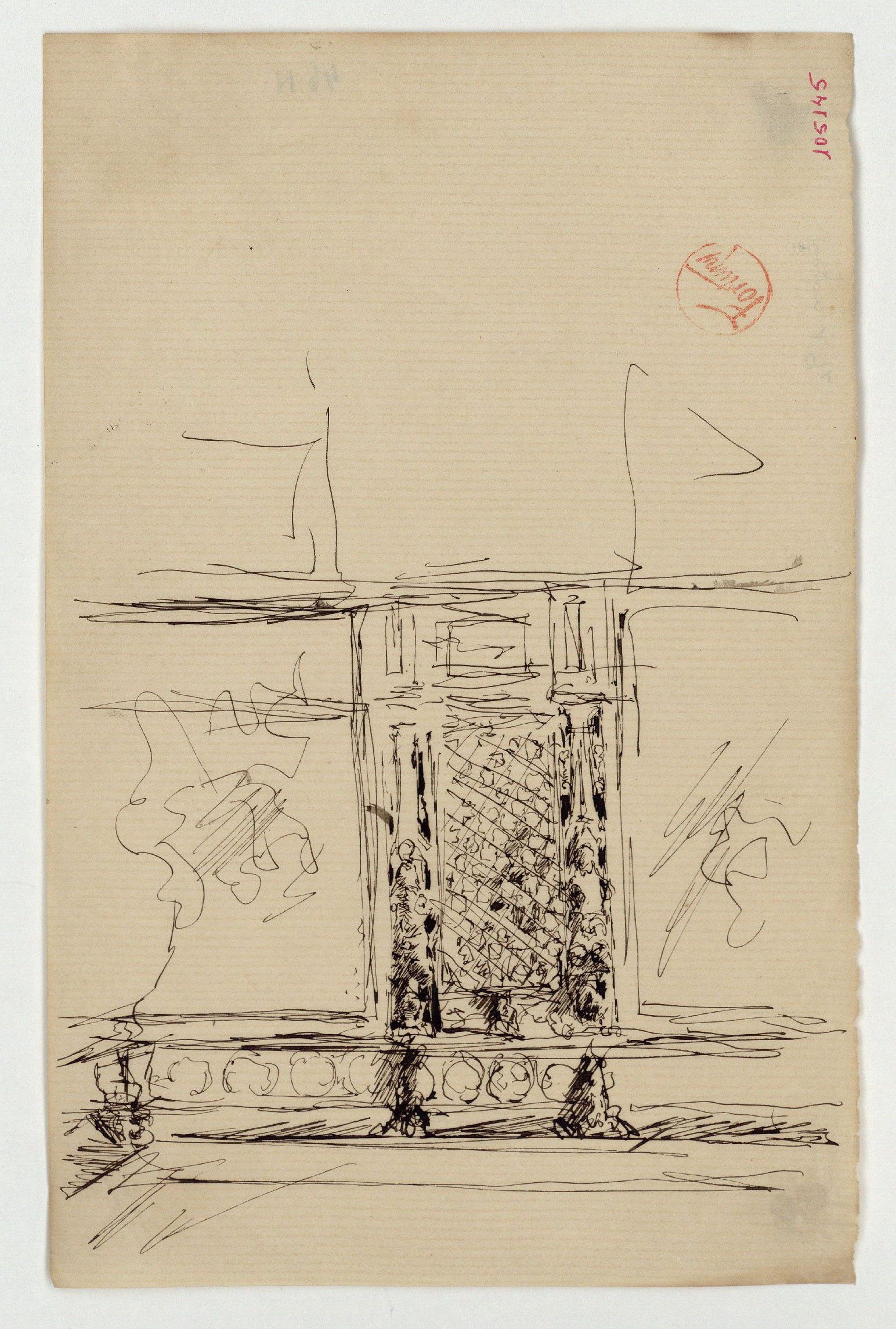 image for: Marià Fortuny - Ornamentació d&#039;una estança - Cap a 1863-1868