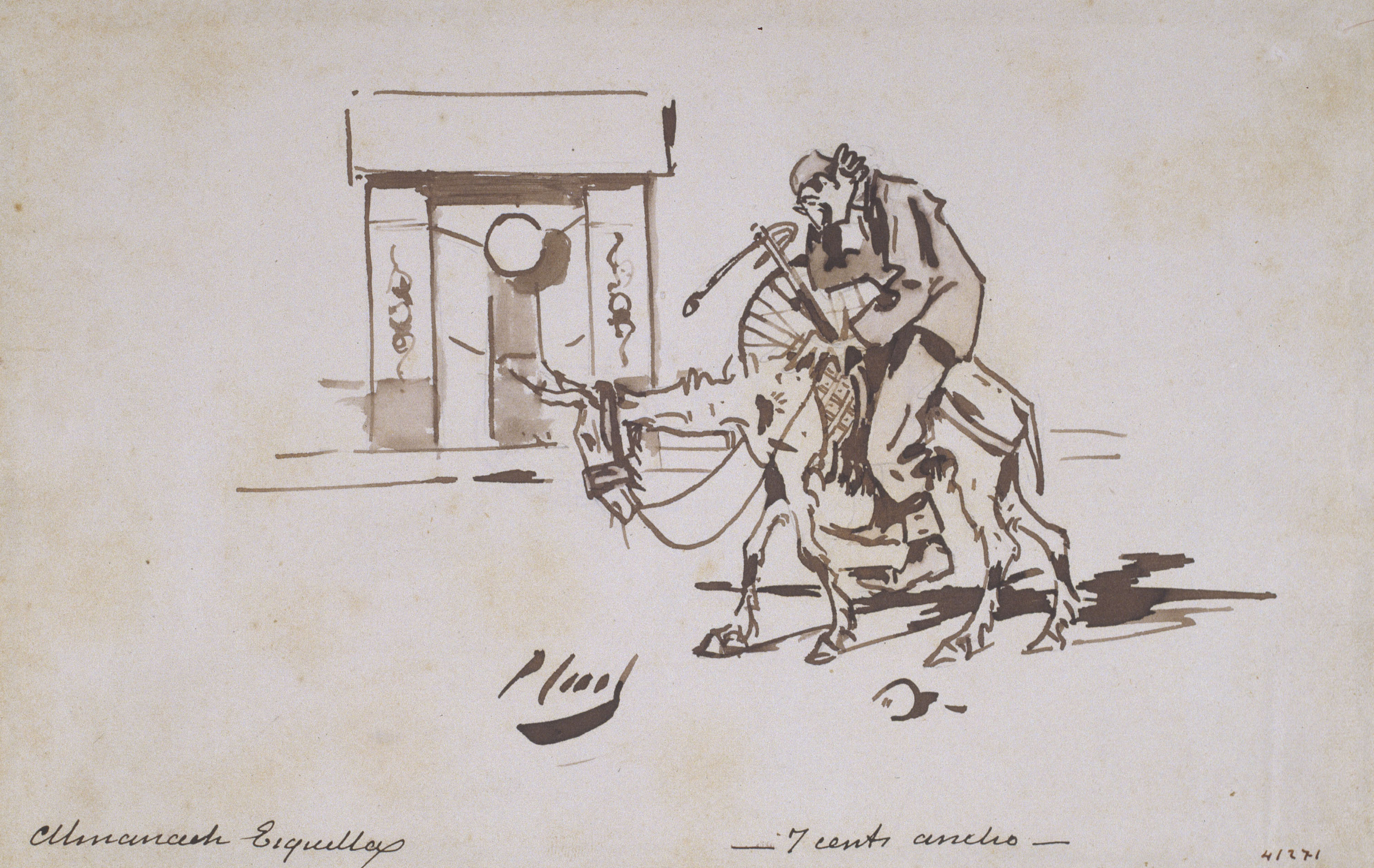 image for: Ramon Casas - Ciclista. La tornada - Cap a 1890