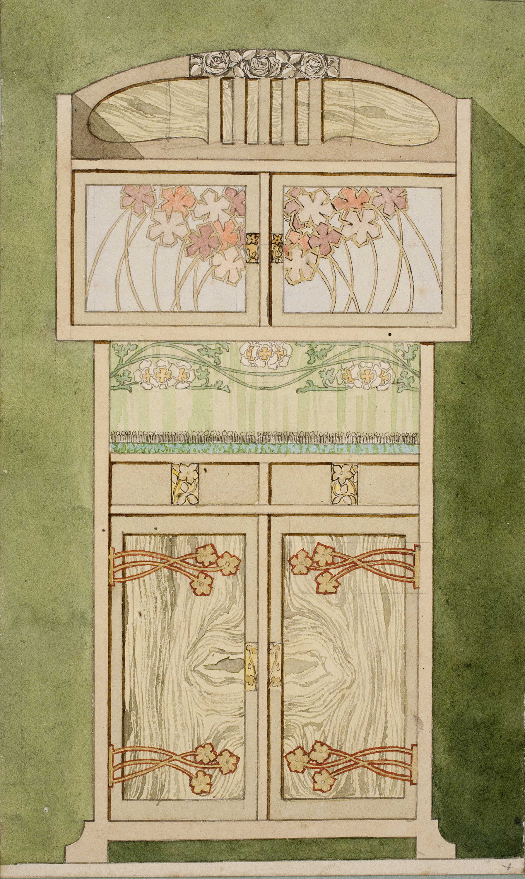 image for: Gaspar Homar - Armari - Cap a 1905