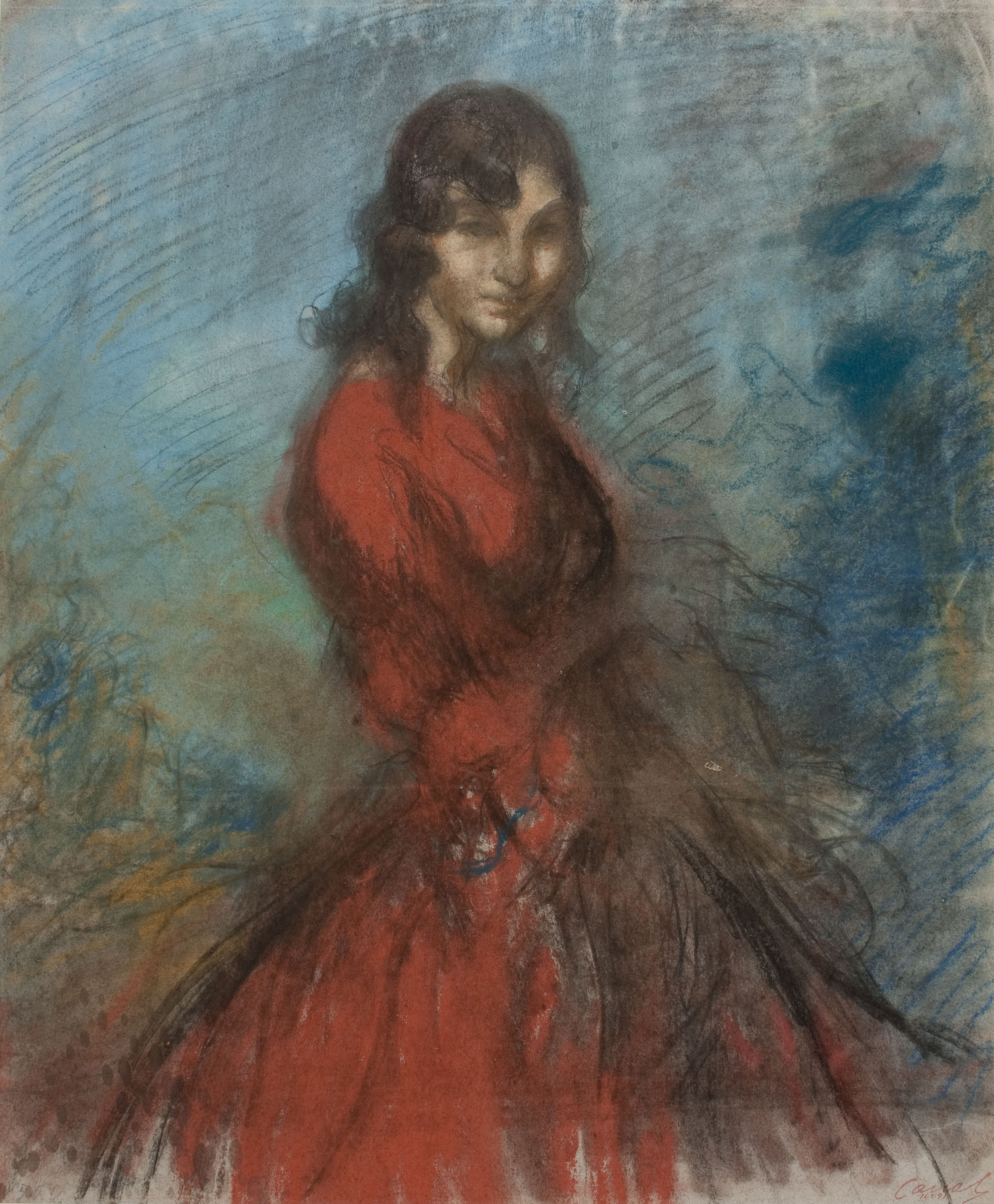 image for: Ricard Canals - Gitana - Cap a 1910