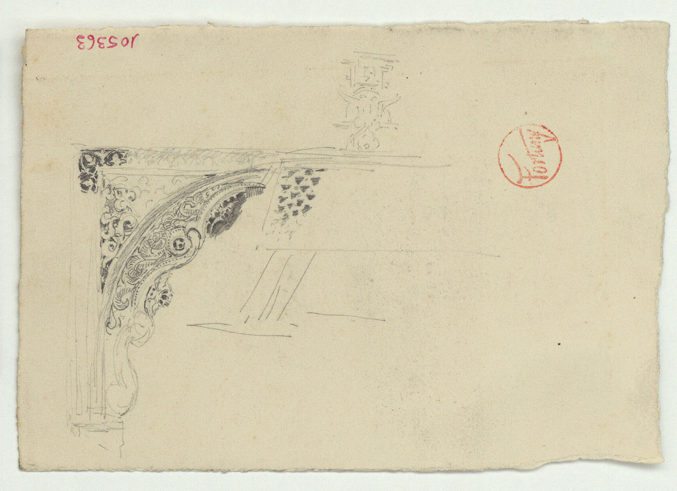 image for: Marià Fortuny - Llinda d&#039;estil musulmà - Cap a 1870-1872