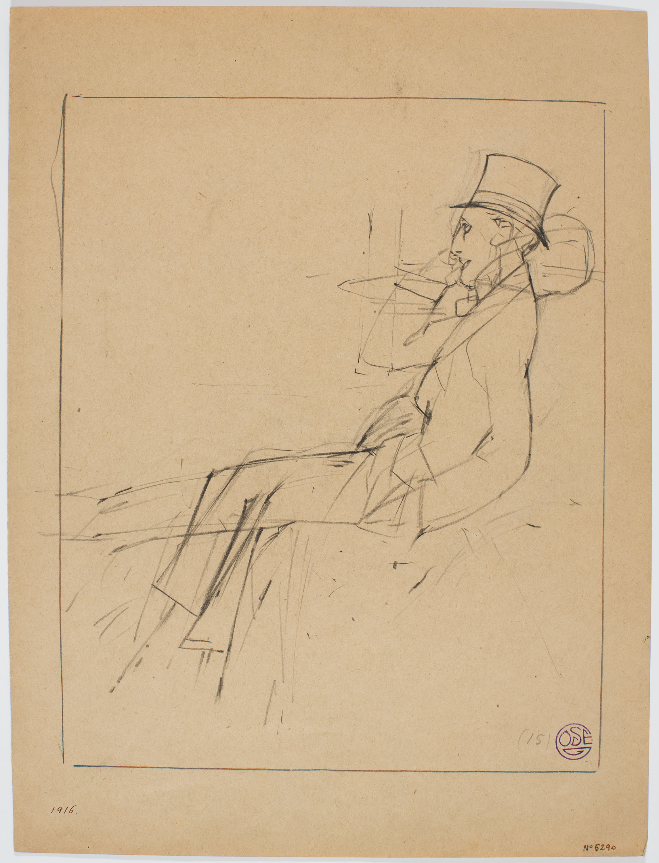 image for: Francesc Xavier Gosé - Dandi - Cap a 1900