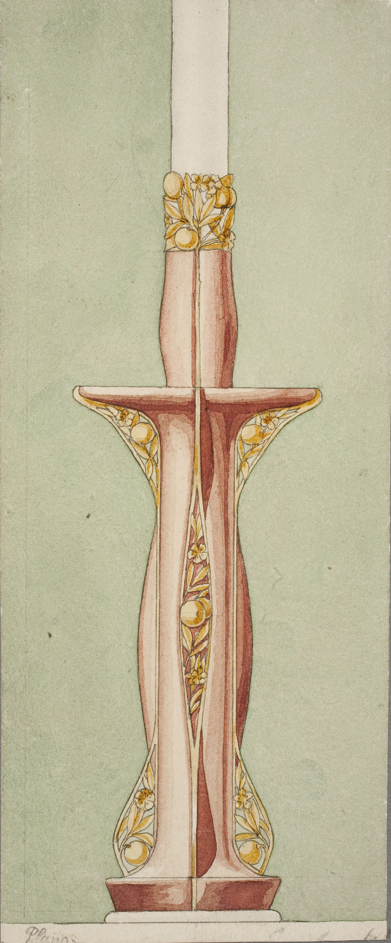 image for: Gaspar Homar - Candeler - Cap a 1900