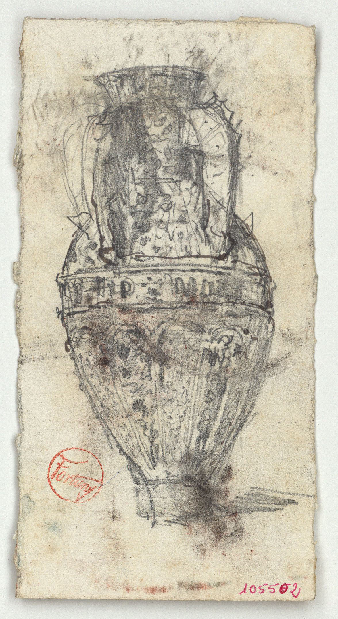 image for: Marià Fortuny - Vas d&#039;estil musulmà - Cap a 1870-1872