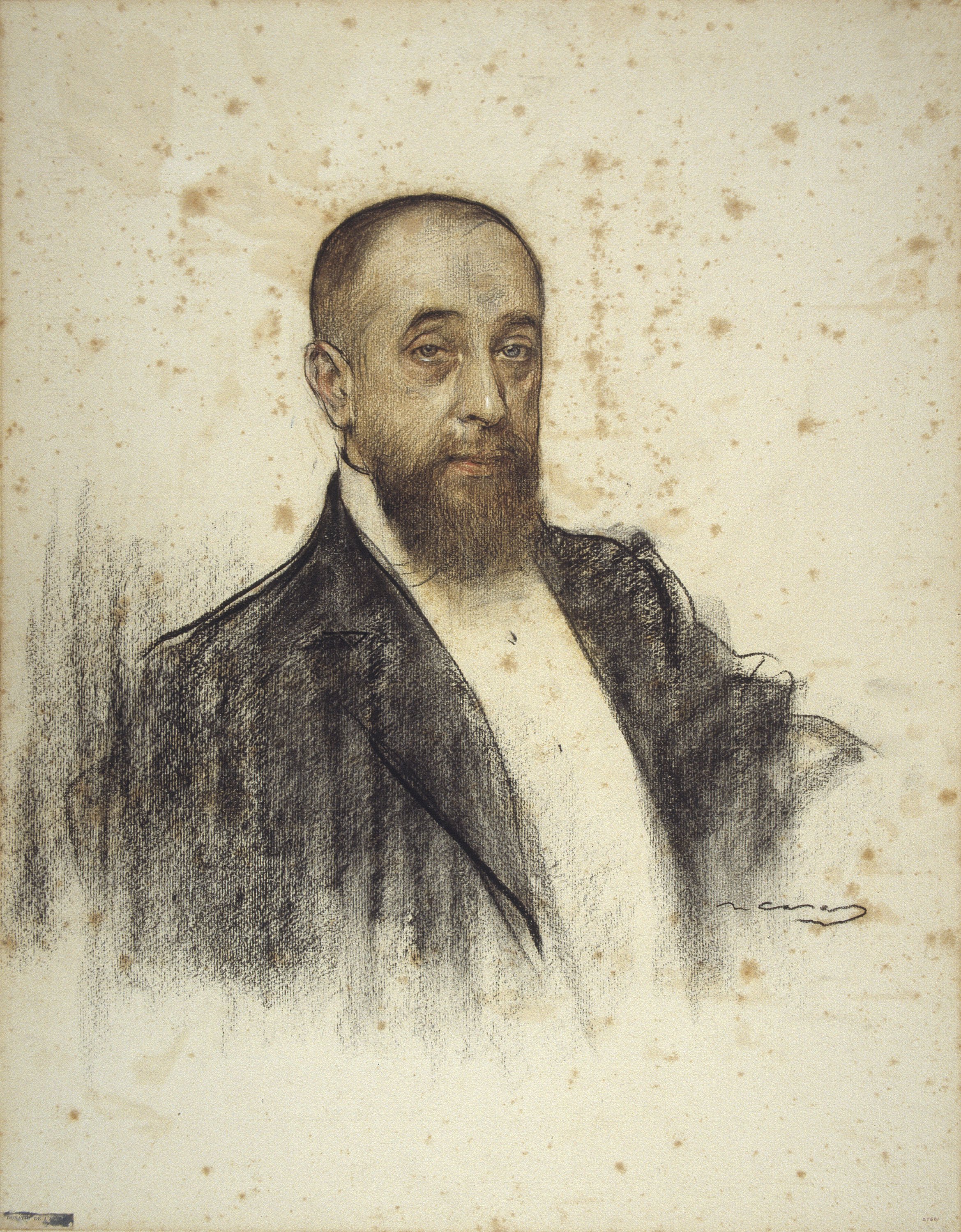 image for: Ramon Casas - Retrat de Frederic Rahola - Cap a 1906
