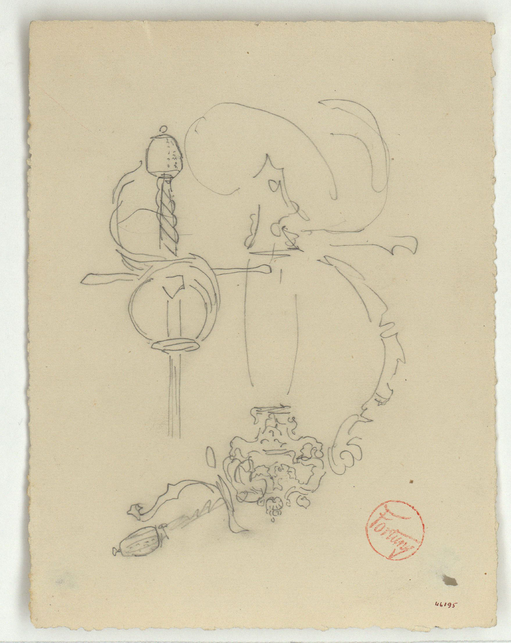 image for: Marià Fortuny - Poms d&#039;espasa - Cap a 1867-1872