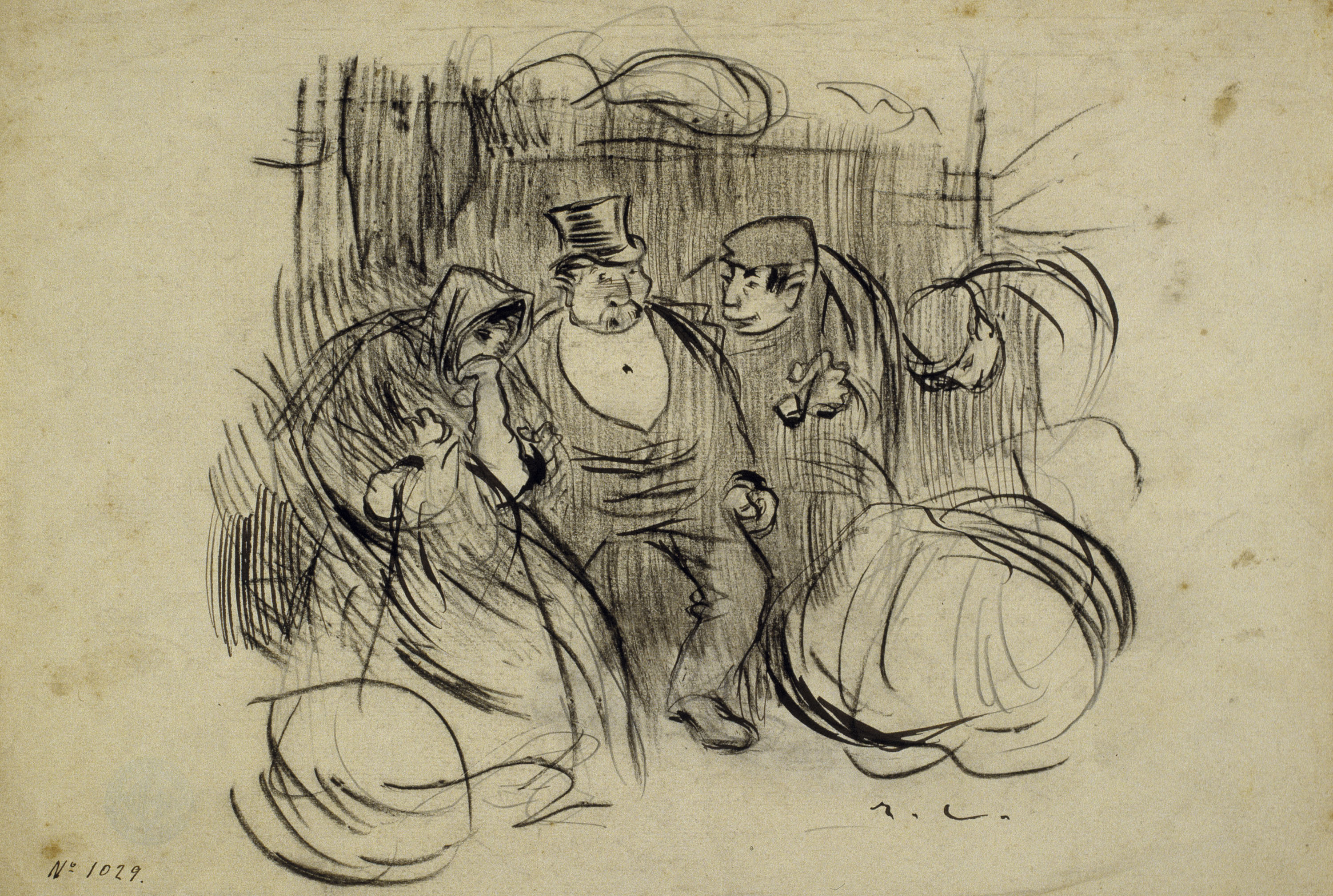 image for: Ramon Casas - Mal acompanyat - Cap a 1890-1900