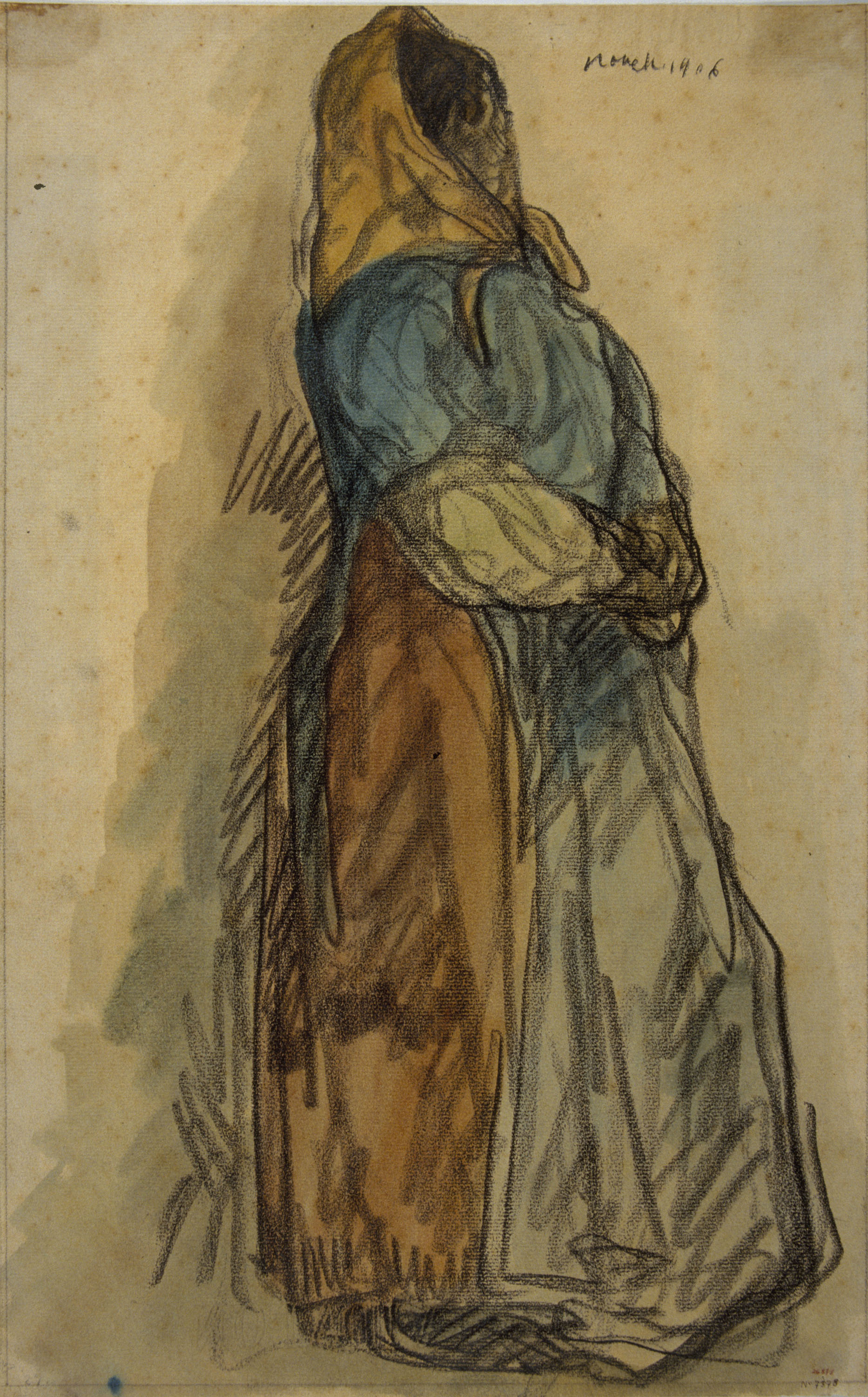 image for: Isidre Nonell - A l&#039;aguart - 1906