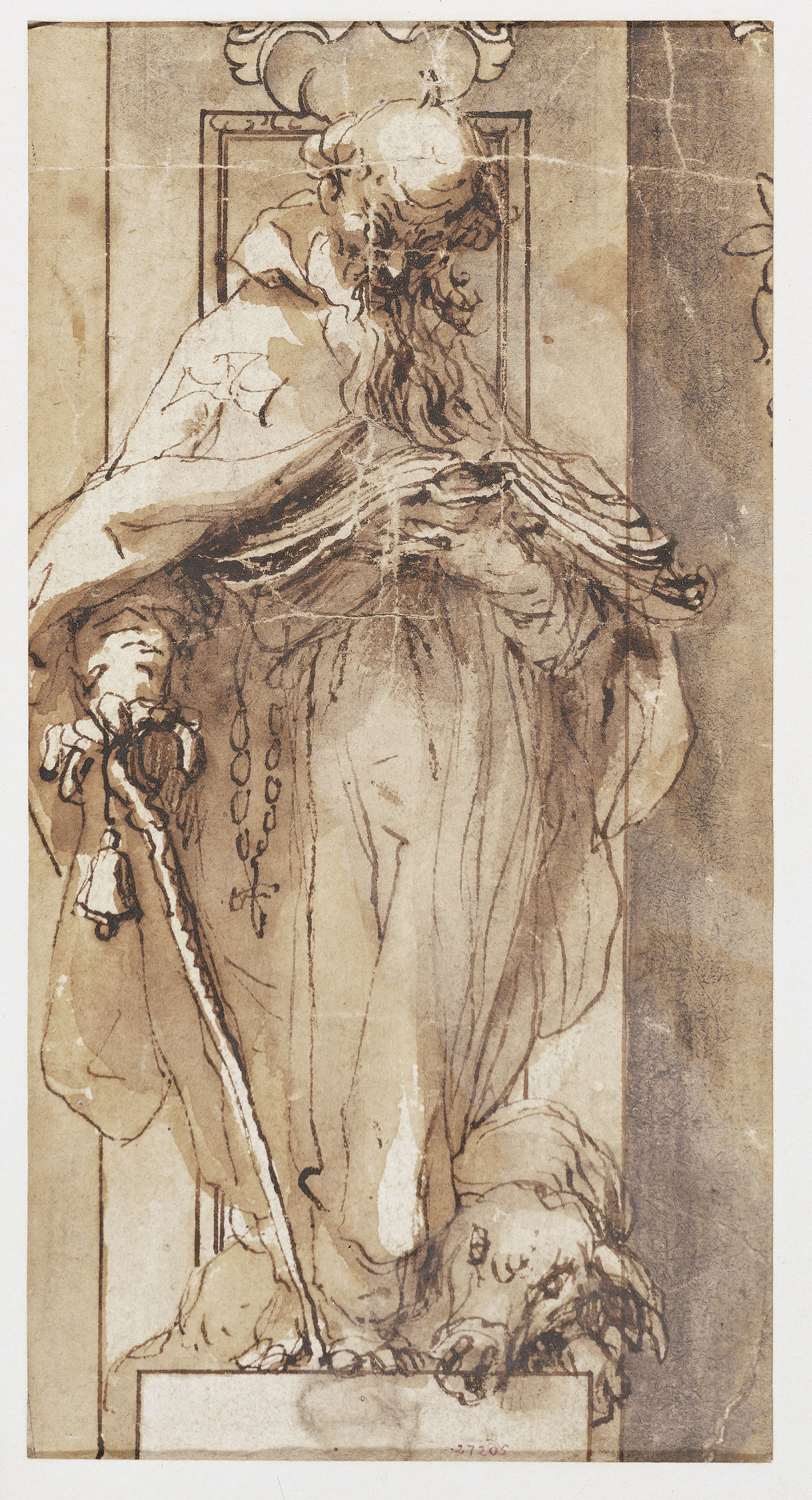 image for: Alonso Cano - Sant Antoni Abat - Cap a 1645