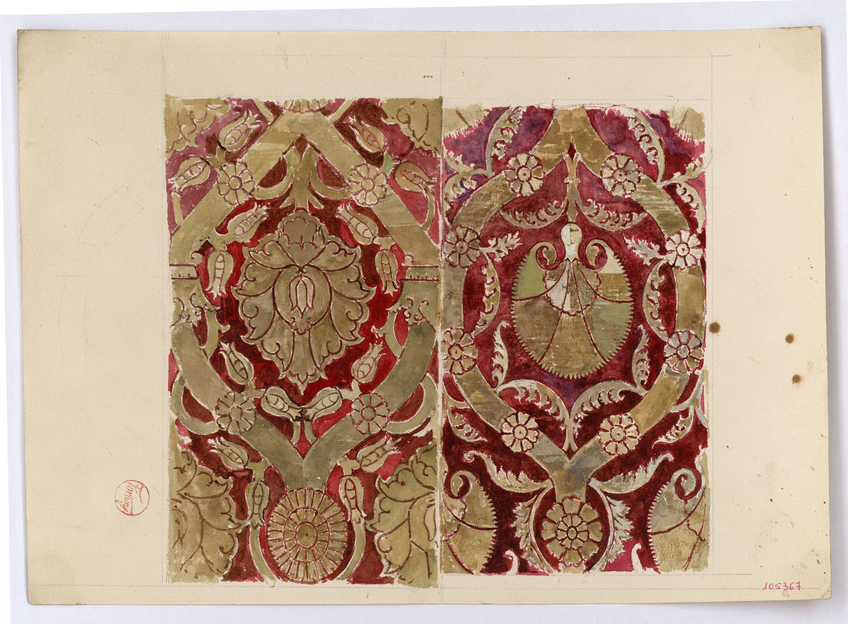 image for: Marià Fortuny - Estampats orientals - Cap a 1870-1872