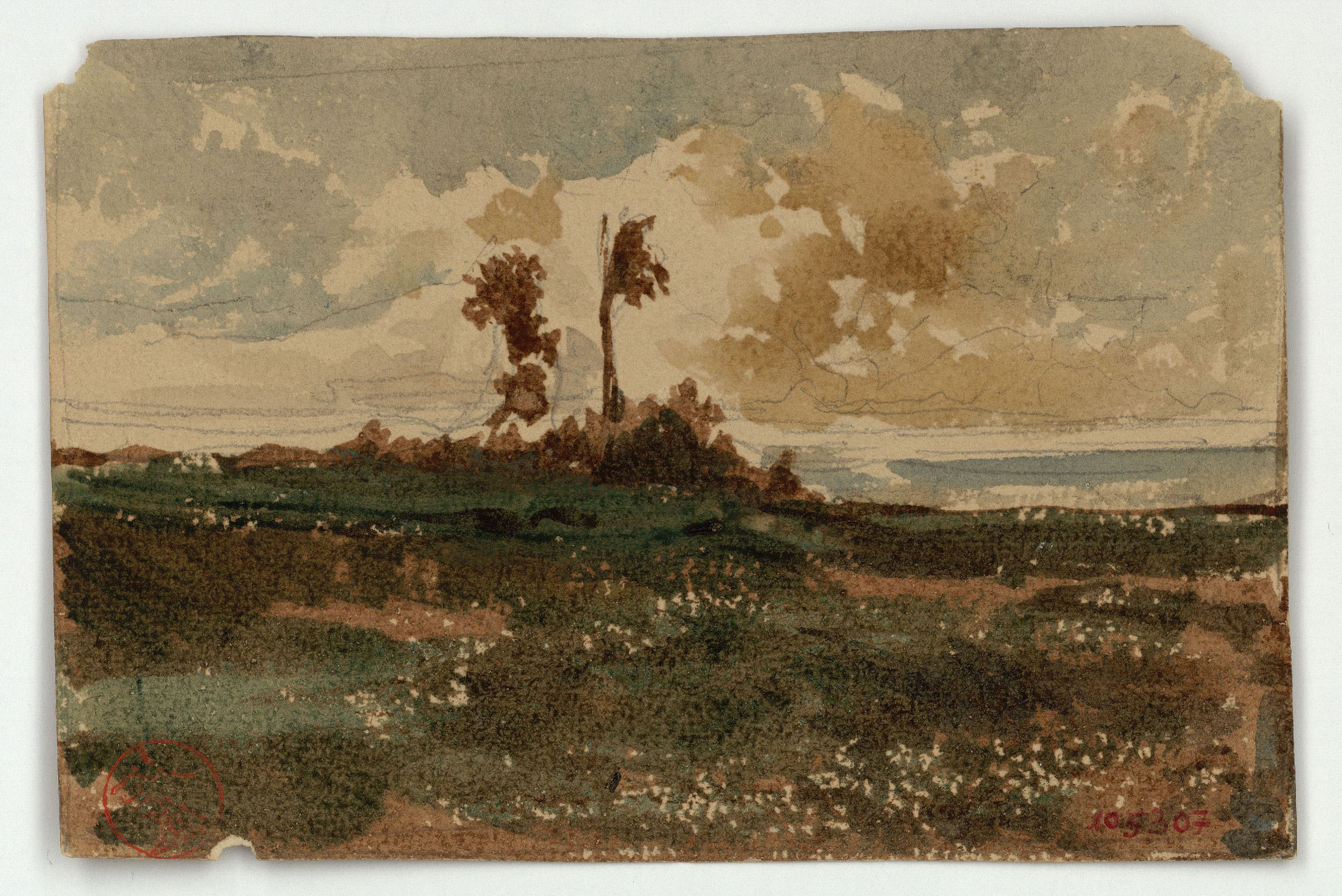 image for: Marià Fortuny - Paisatge marroquí - Cap a 1862