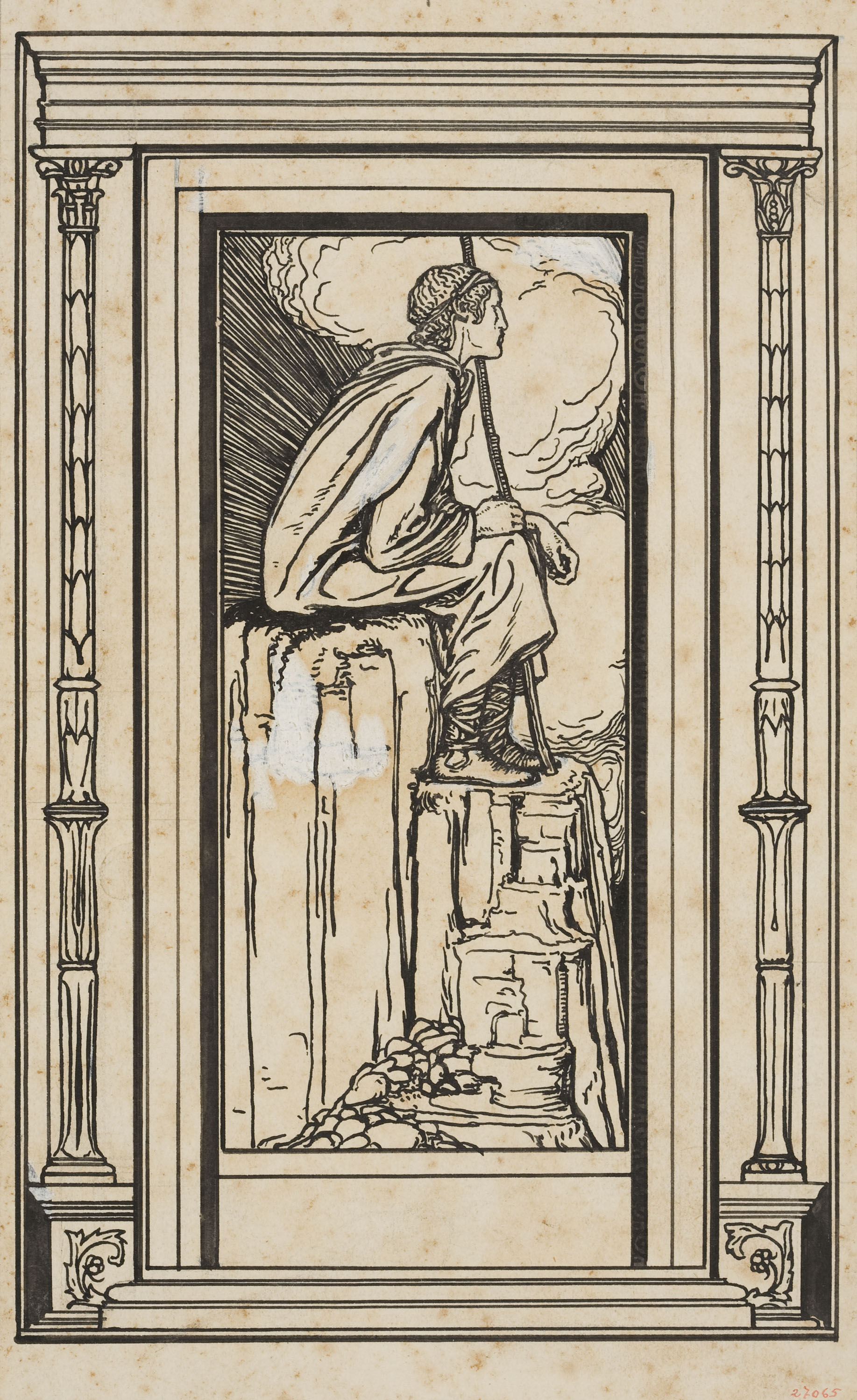 image for: Robert Anning Bell - Il·lustració per al poema «Alastor» de Percy Bysshe Shelley - Anterior a 1907