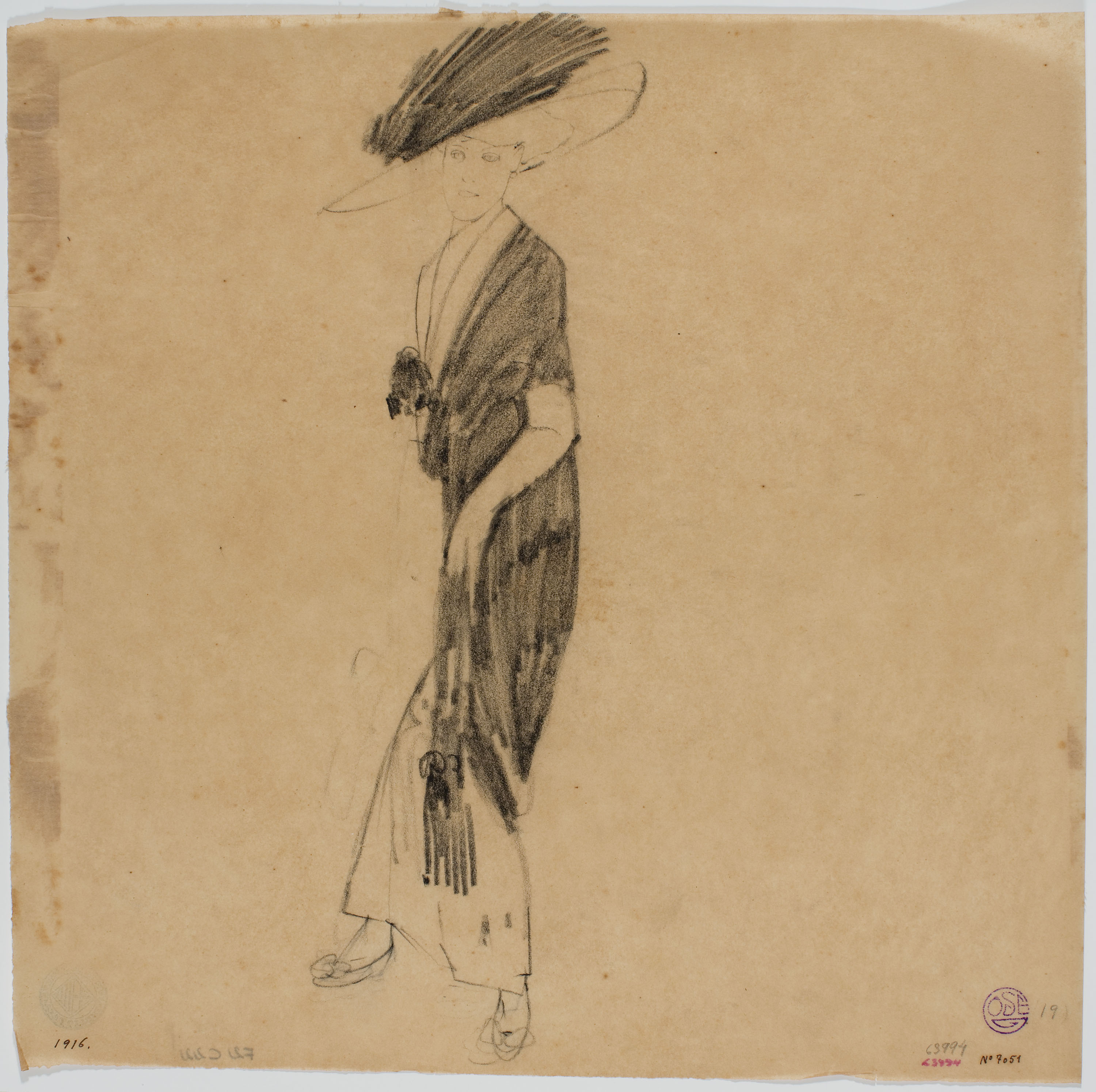 image for: Francesc Xavier Gosé - Dama - Cap a 1910