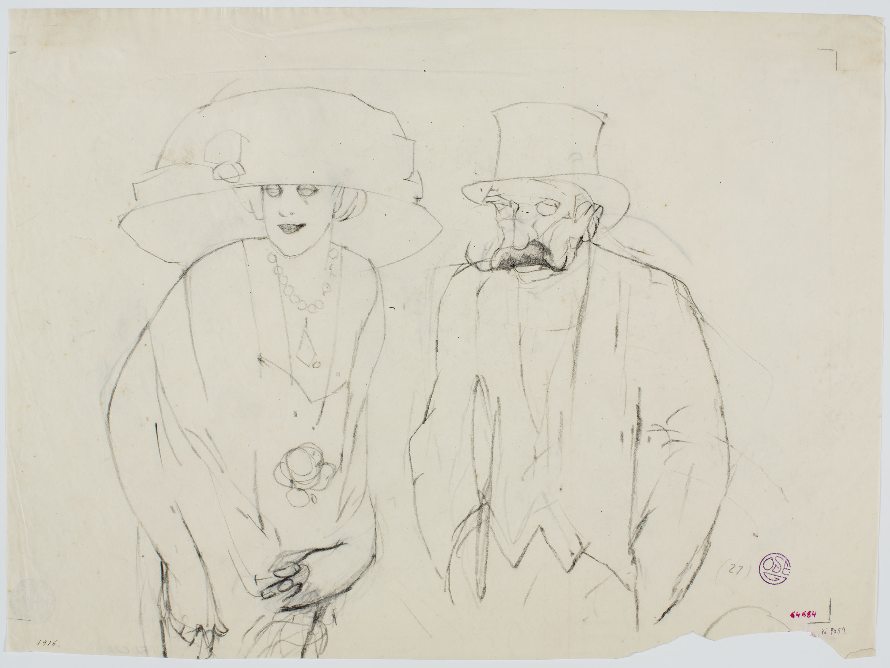 image for: Francesc Xavier Gosé - Parella - Cap a 1910