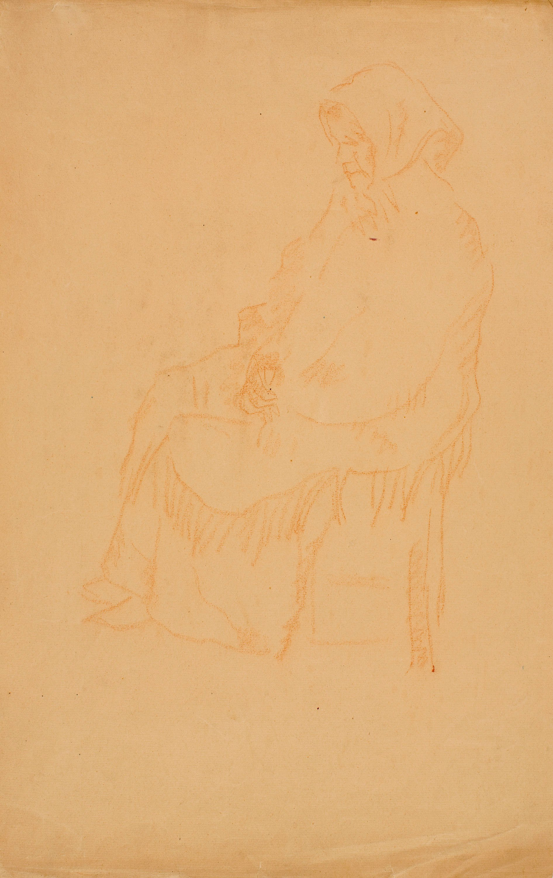 image for: Joaquim Biosca - Vella asseguda - Entre 1910-1920