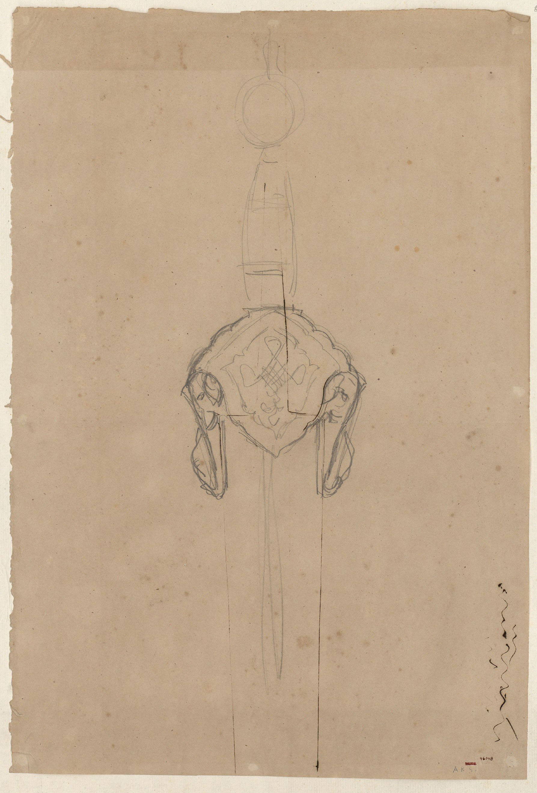 image for: Marià Fortuny - Espasa d&#039;estil musulmà - Cap a 1867-1872