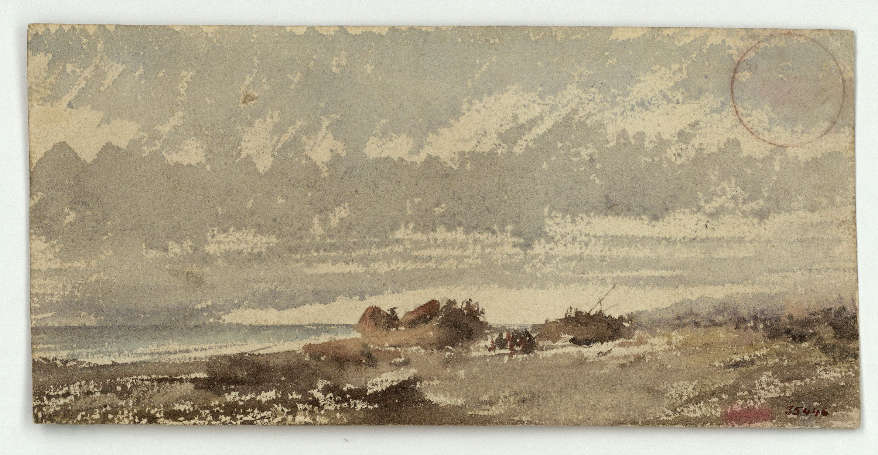 image for: Marià Fortuny - Paisatge marroquí - Cap a 1860-1862
