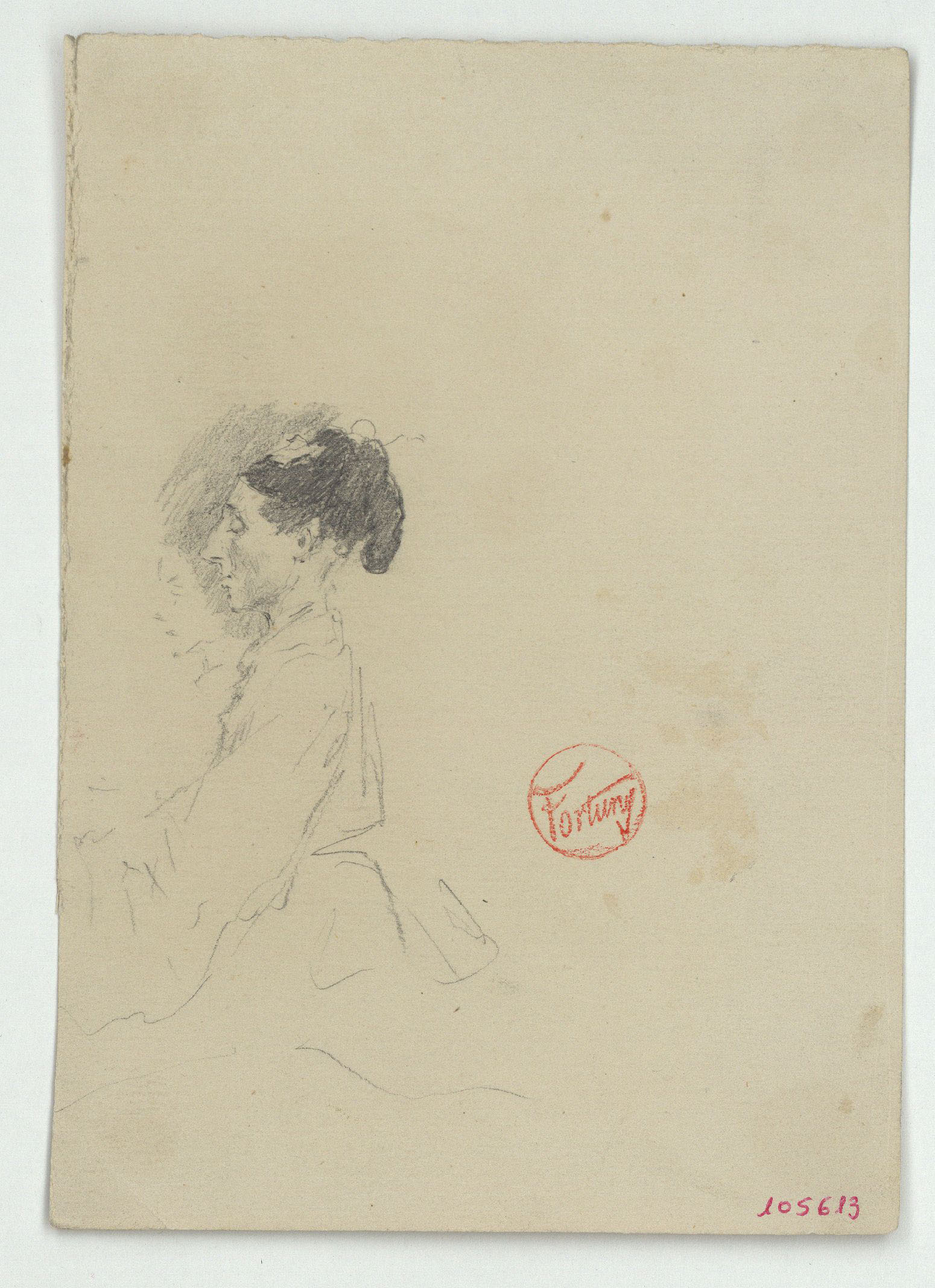 image for: Marià Fortuny - Retrats femenins - Cap a 1870-1874