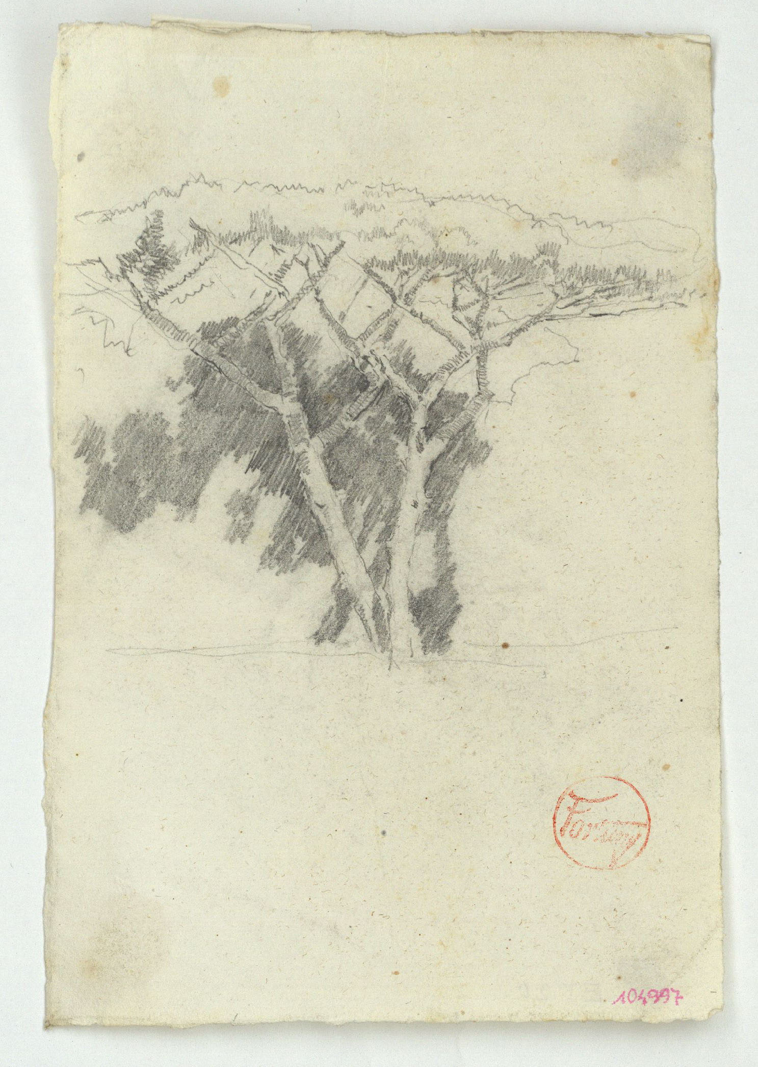 image for: Marià Fortuny - Estudi per al quadre «Platja de Portici» - Cap a 1874