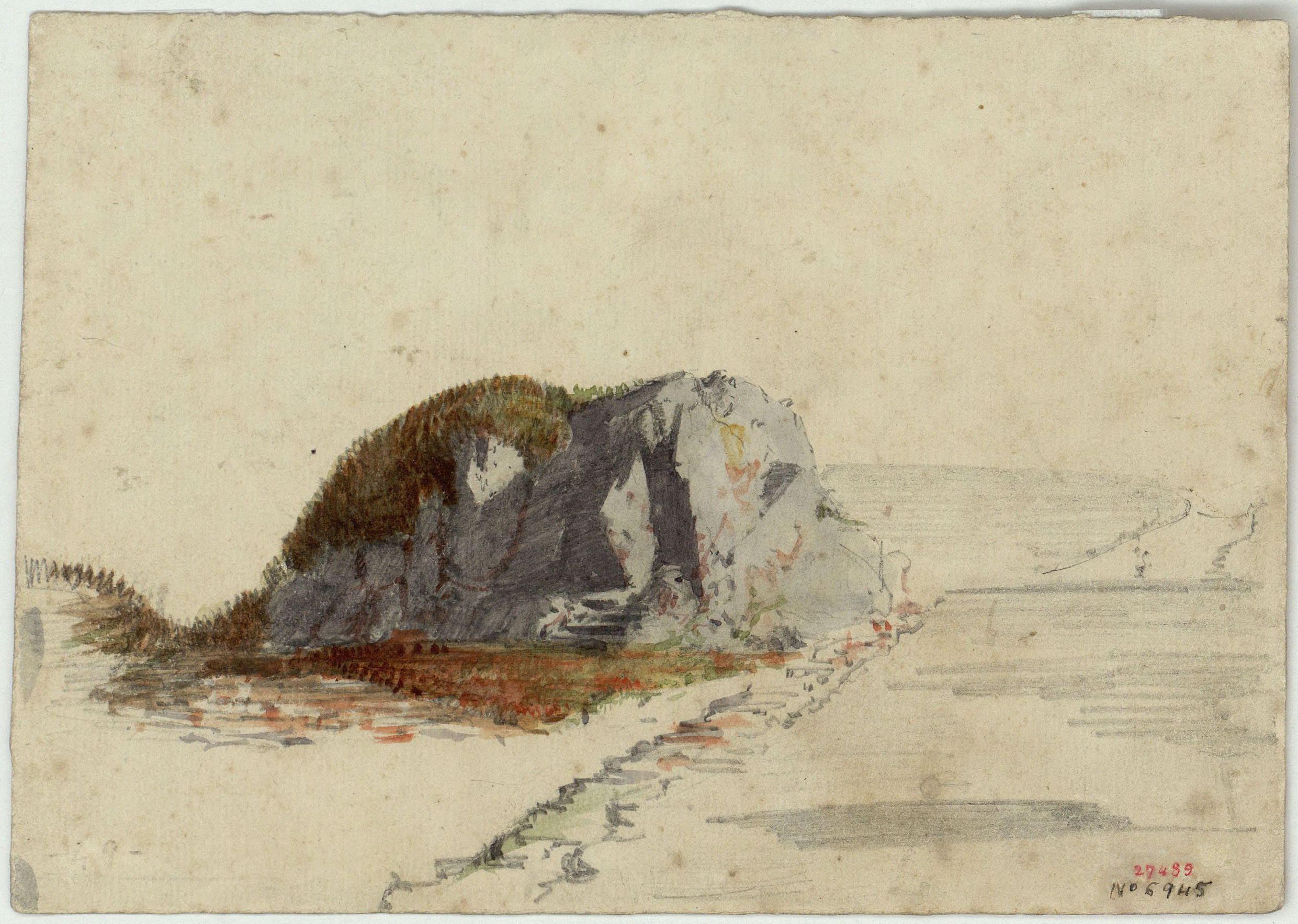 image for: Marià Fortuny - Paisatge - Cap a 1856-1858