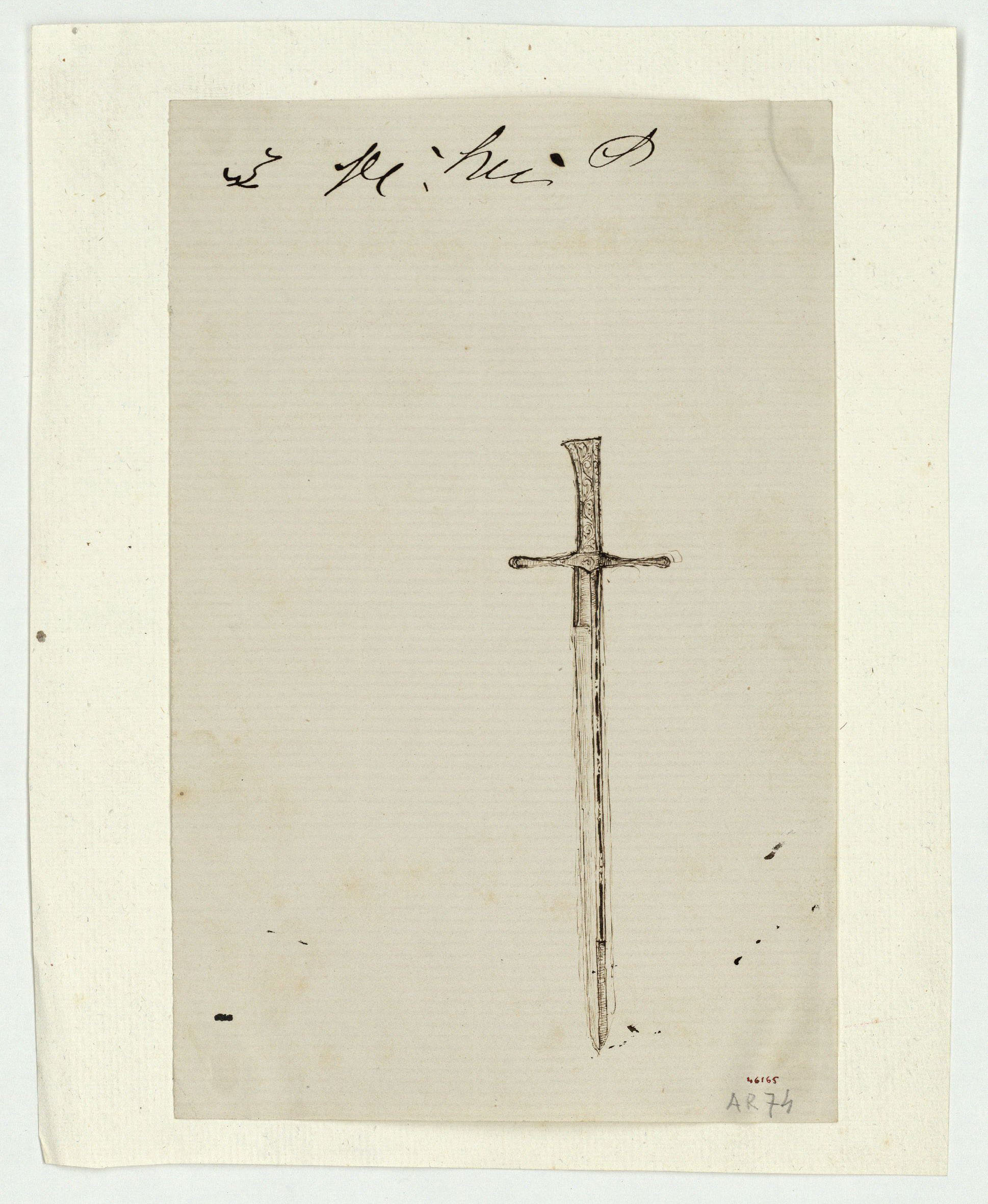 image for: Marià Fortuny - Espasa d&#039;estil musulmà - Cap a 1870-1872