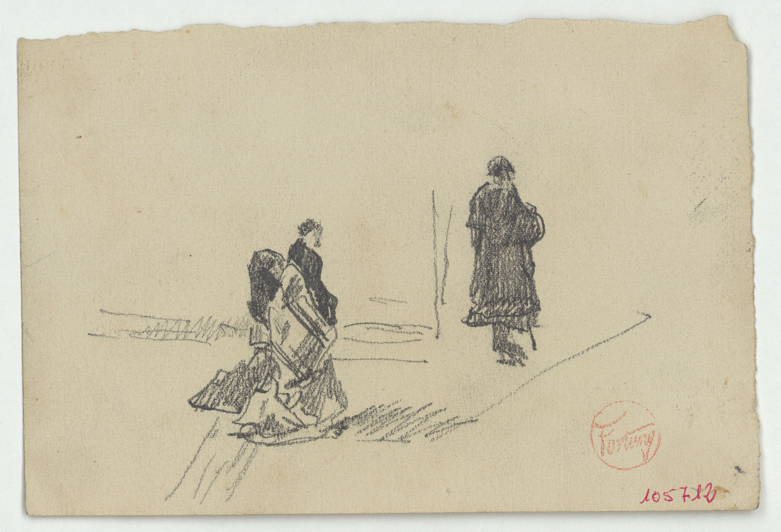 image for: Marià Fortuny - Figures - Cap a 1871