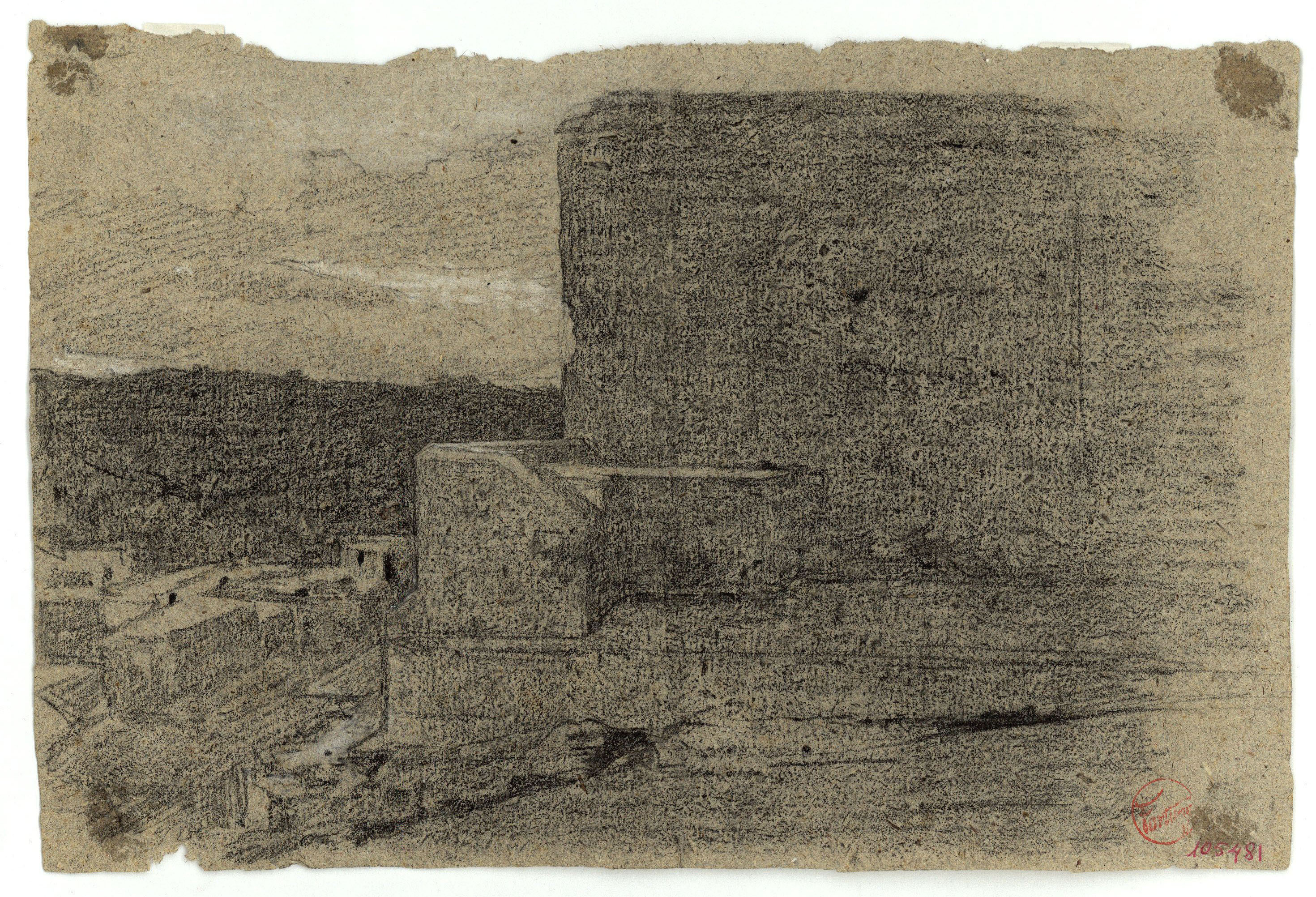 image for: Marià Fortuny - Població marroquina - Cap a 1860-1862