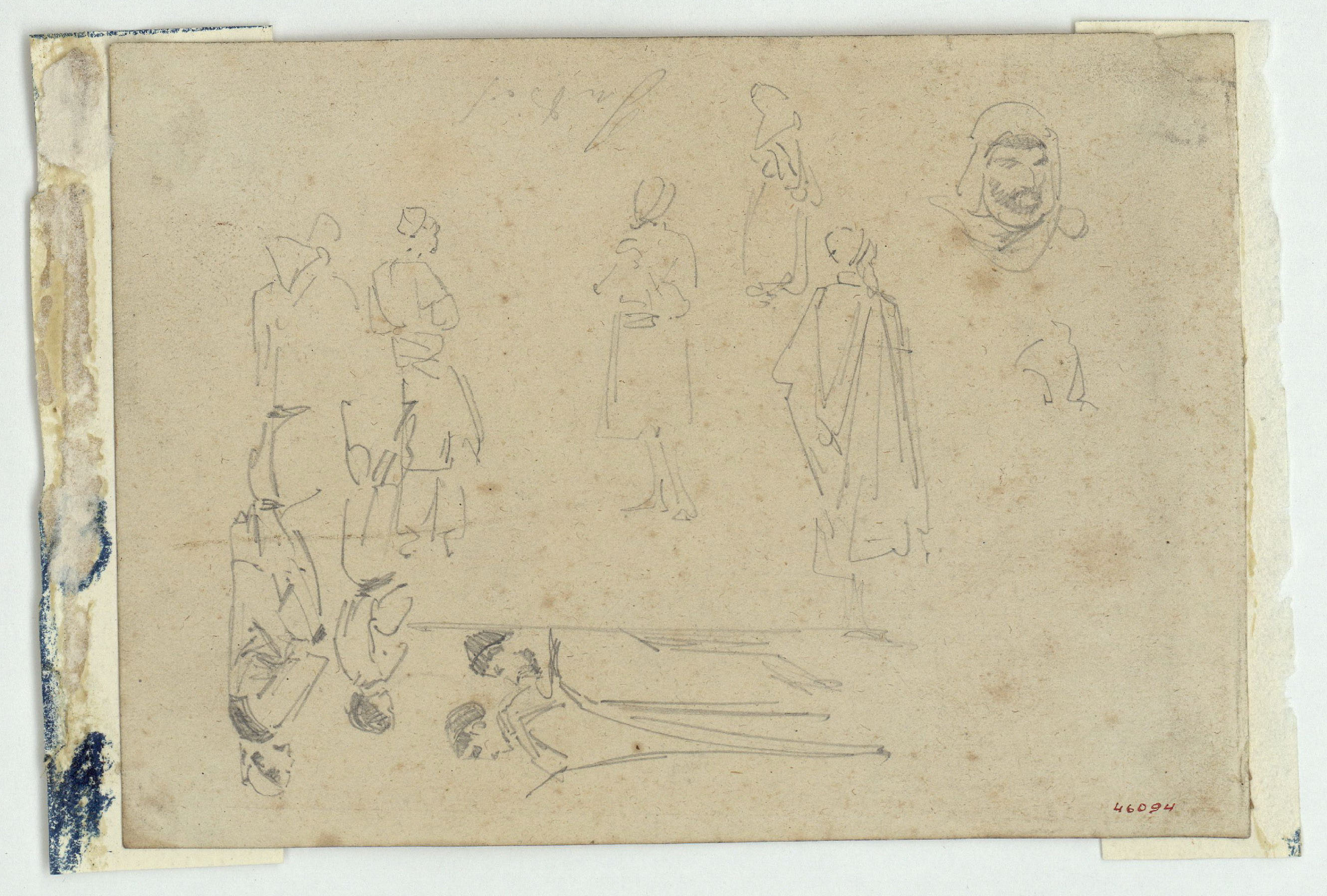 image for: Marià Fortuny - Hebreus - Cap a 1860-1862