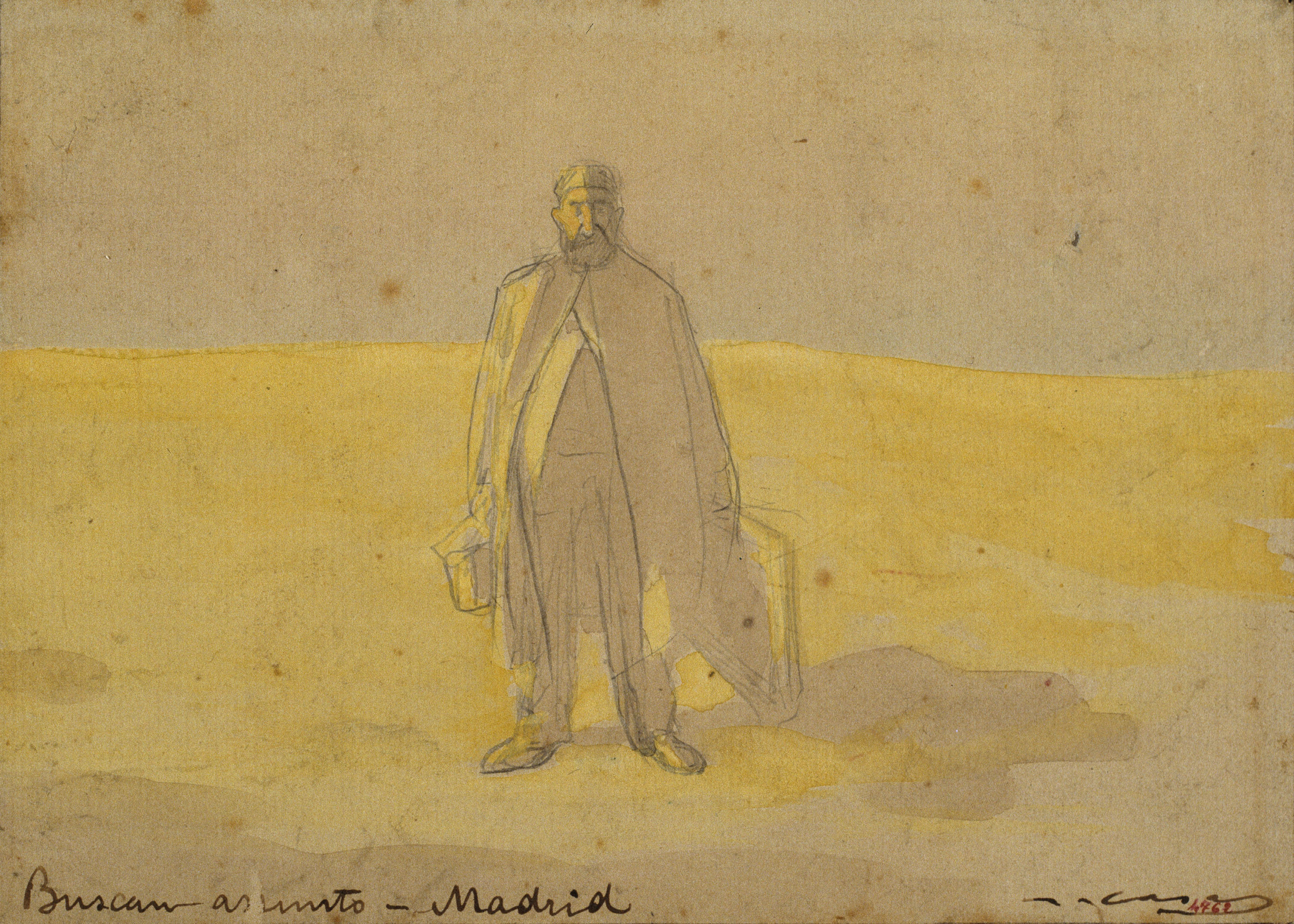 image for: Ramon Casas - Buscan asunto. Madrid - Cap a 1904