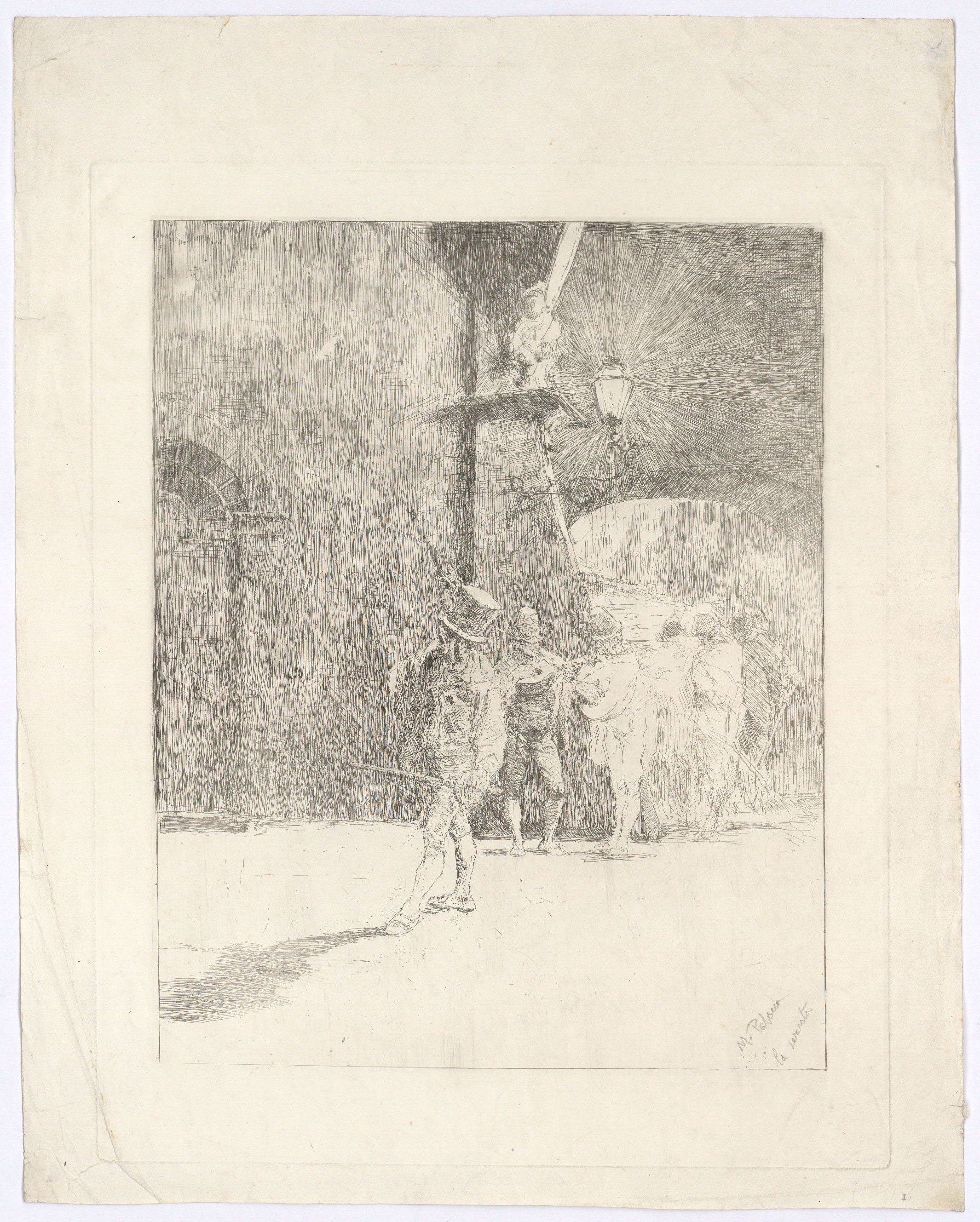 image for: Marià Fortuny - Ronda nocturna - Cap a 1863-1865