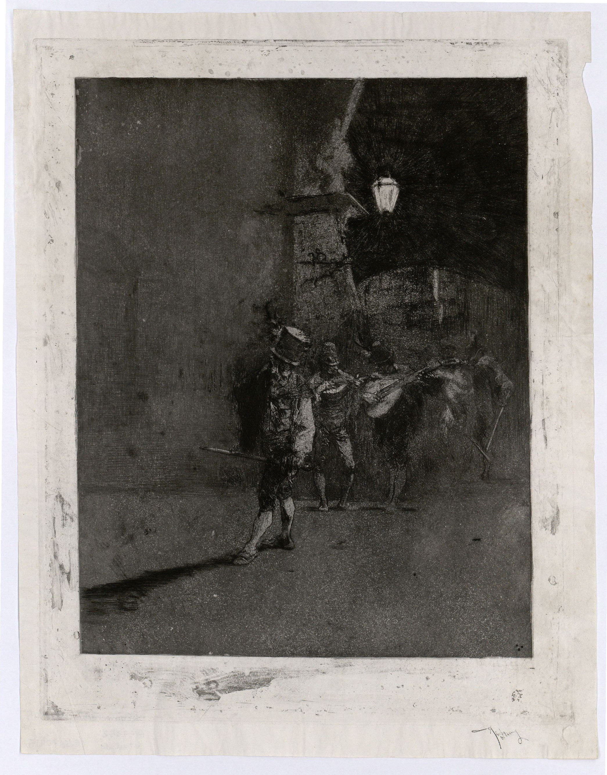 image for: Marià Fortuny - Ronda nocturna - Cap a 1863-1865