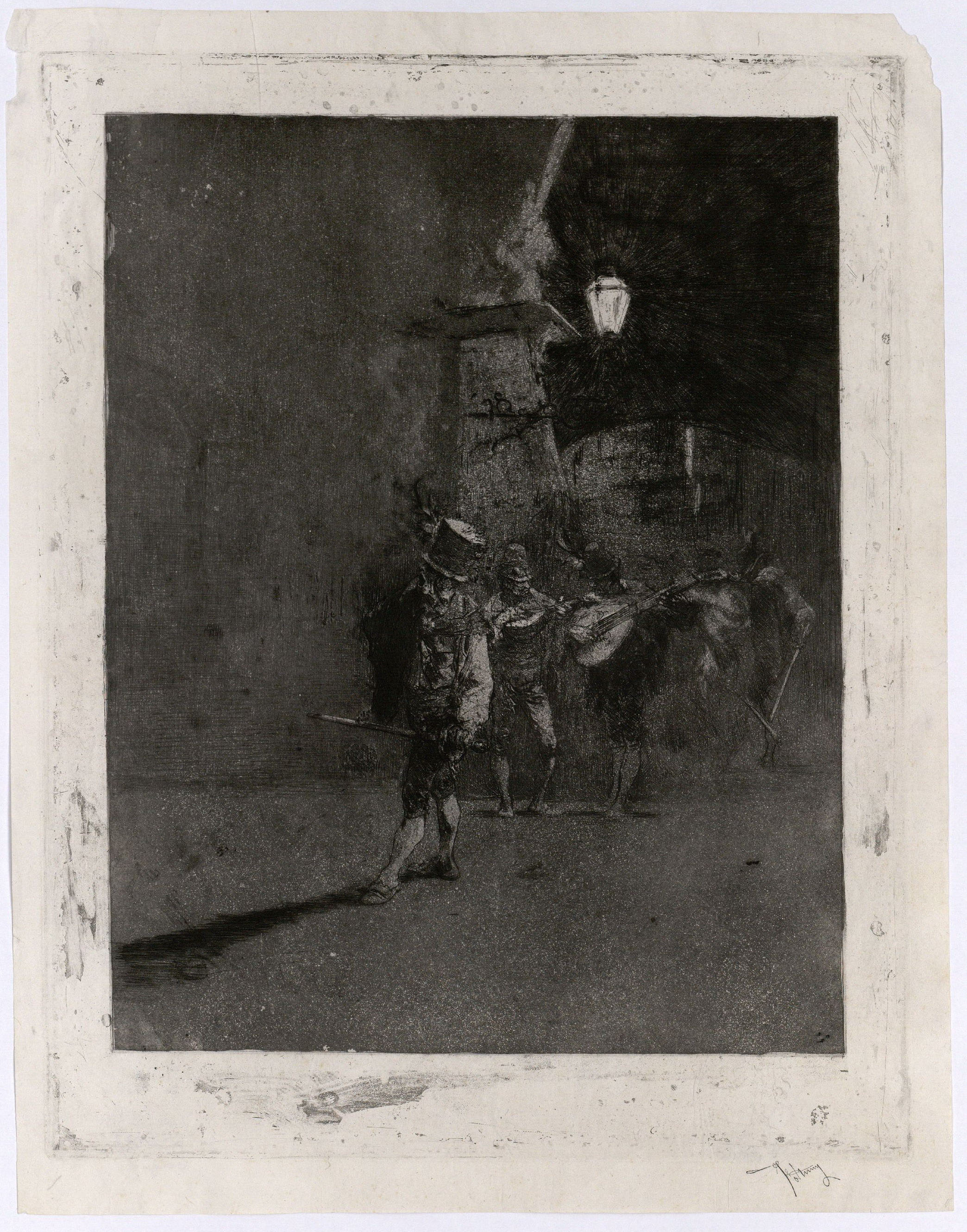image for: Marià Fortuny - Ronda nocturna - Cap a 1863-1865