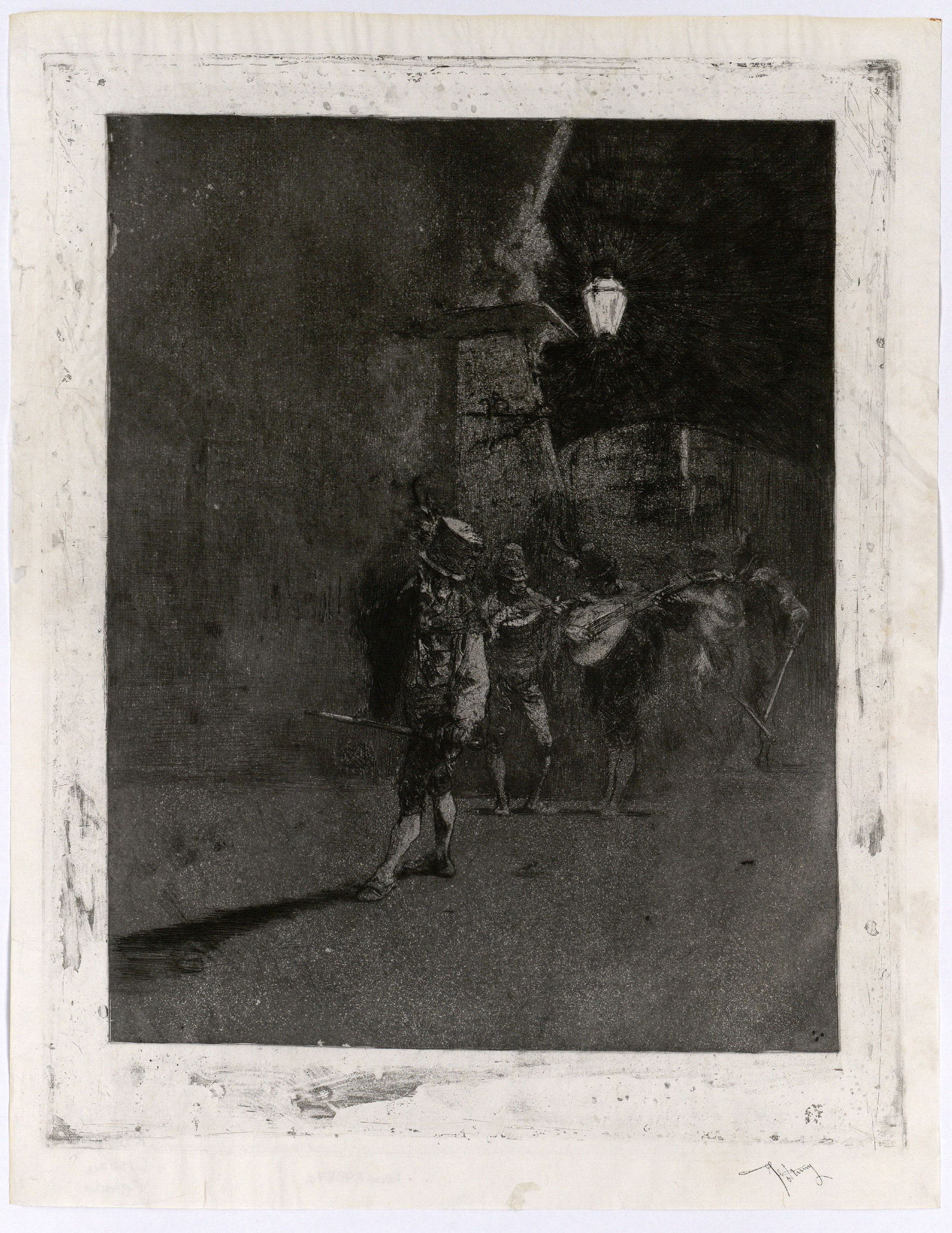 image for: Marià Fortuny - Ronda nocturna - Cap a 1863-1865