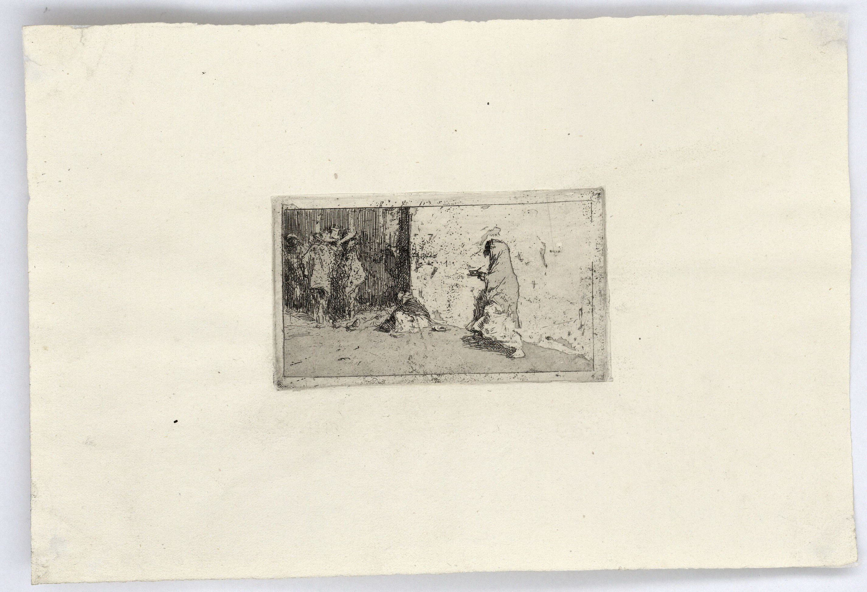 image for: Marià Fortuny - Une rue de Séville (Un carrer de Sevilla) - Cap a 1868-1873