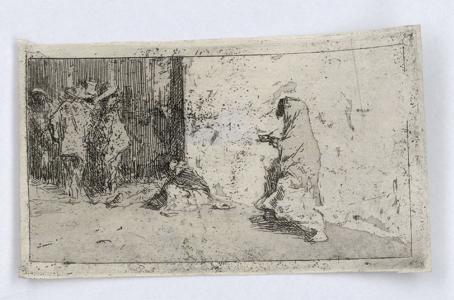 image for: Marià Fortuny - Un carrer de Sevilla - Cap a 1868-1873